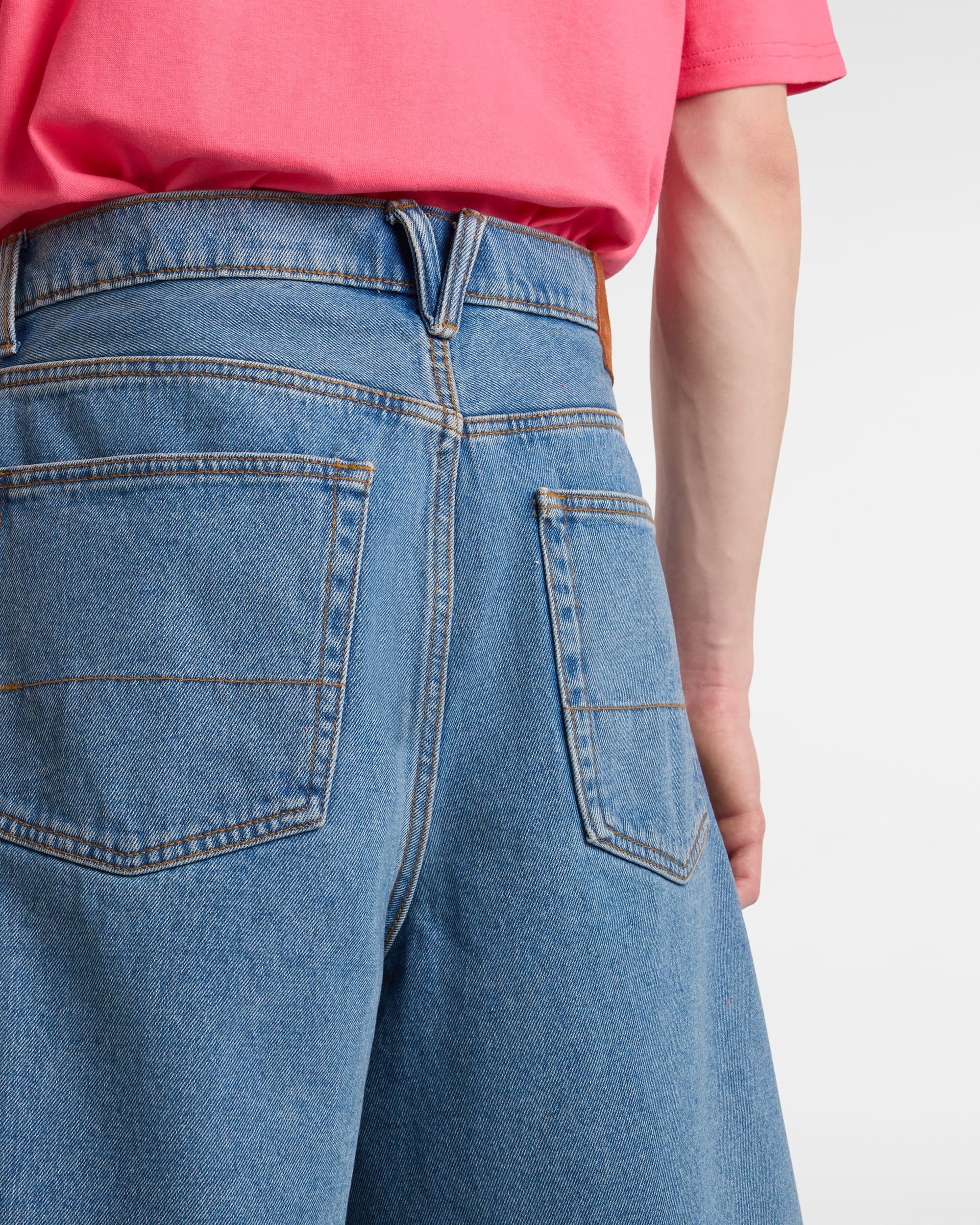 Pantalones cortos denim de corte holgado Check5 VANS Azul ALT6