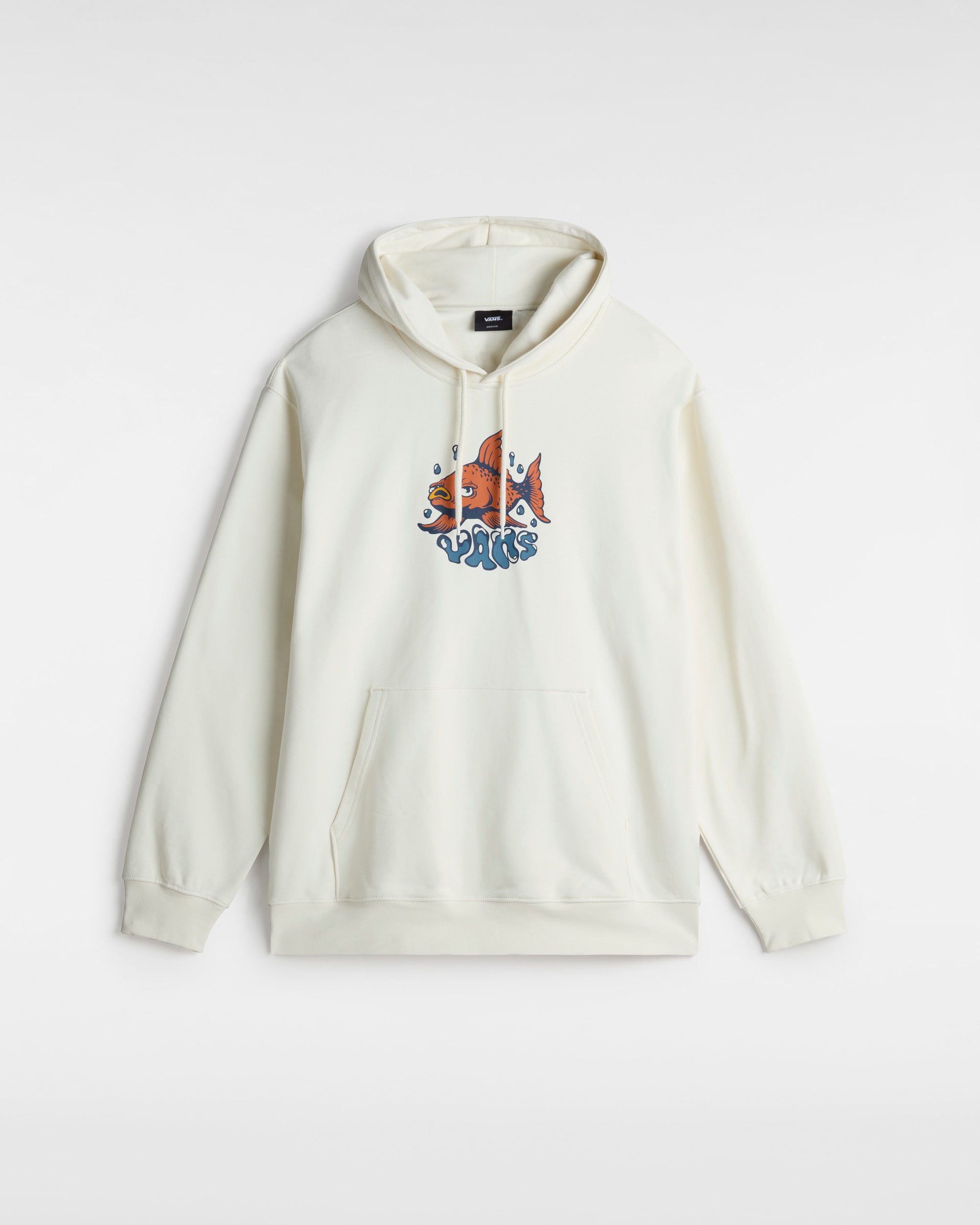 Fish Loose Pullover Hoodie VANS Wit HERO
