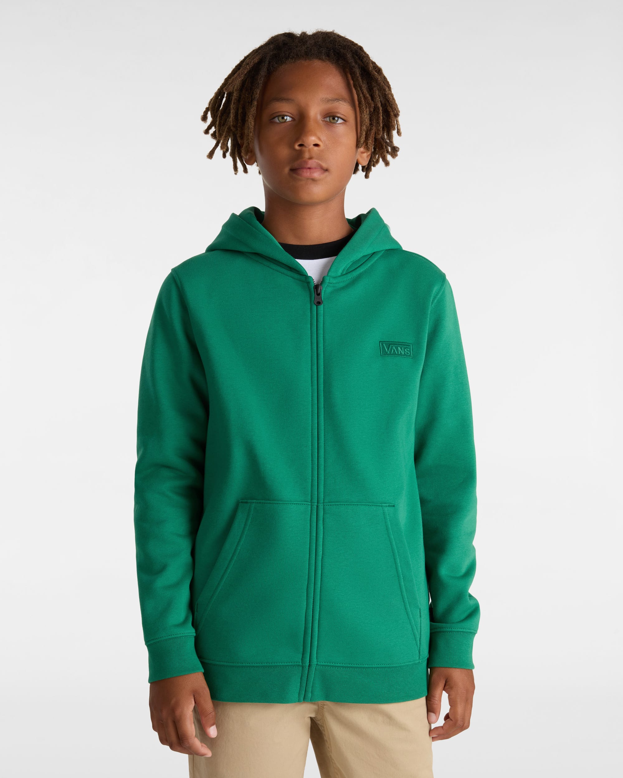 Sweat  capuche Core Basics Enfant 814 ans VANS Vert ALT2