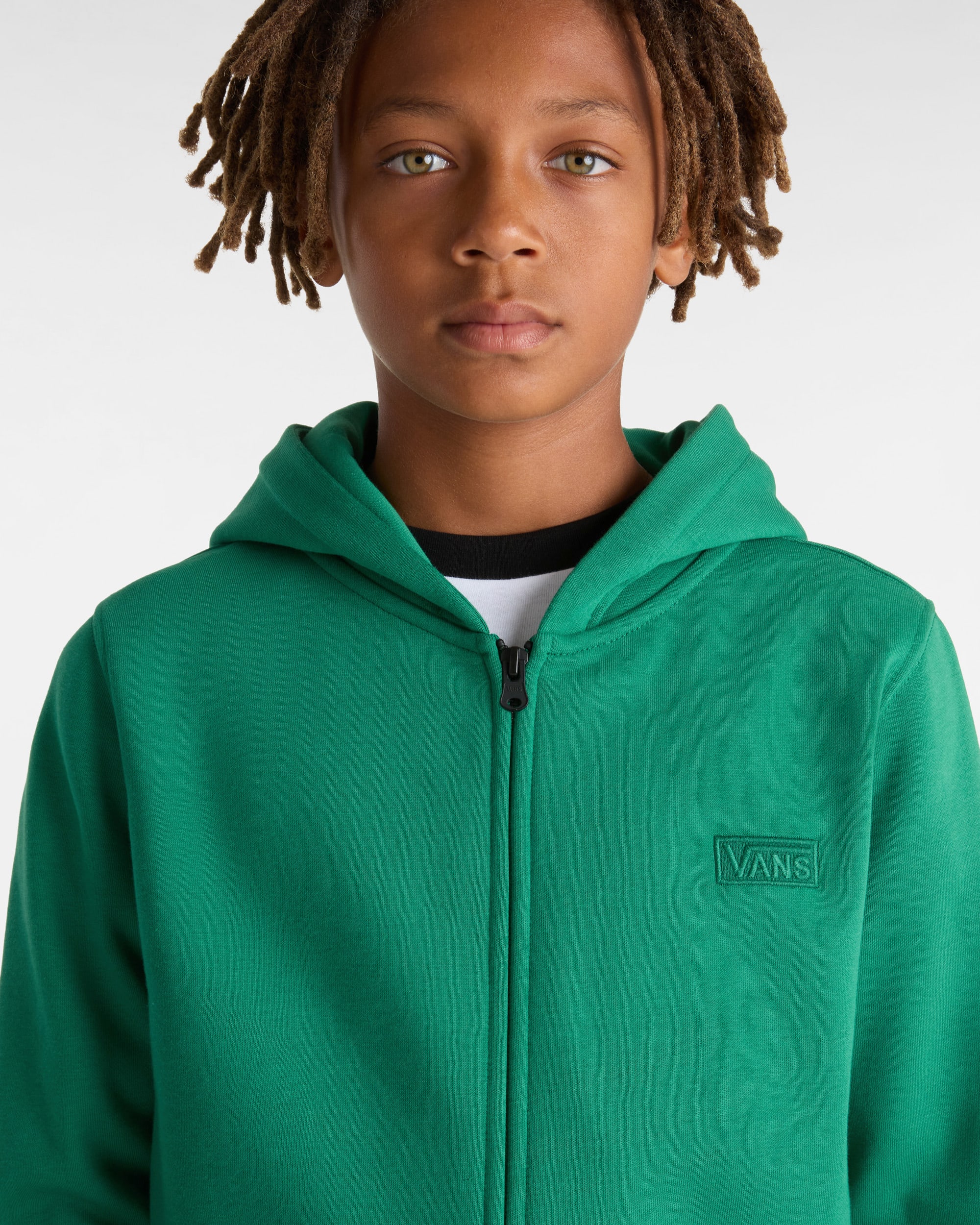 Sweat  capuche Core Basics Enfant 814 ans VANS Vert ALT6