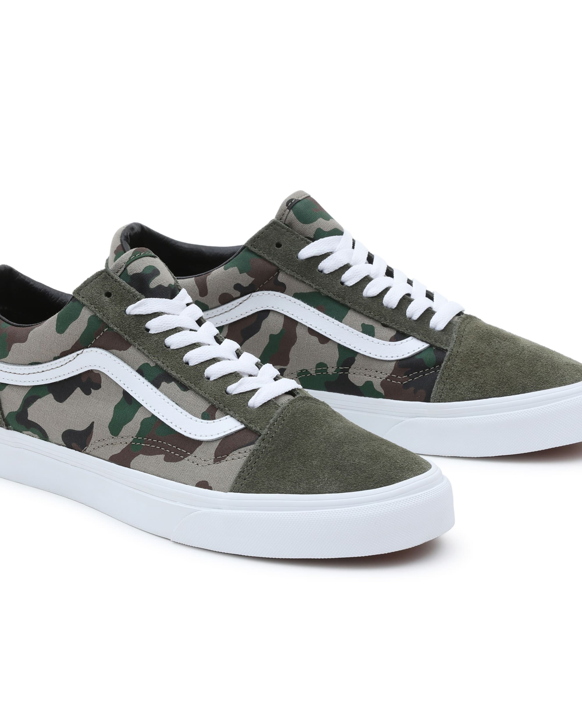 Camo Old Skool Shoes VANS Green HERO