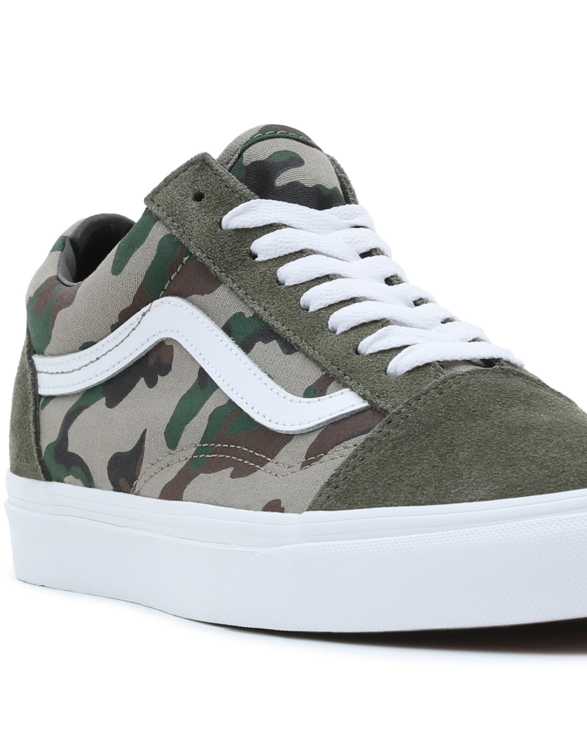 Camo Old Skool Shoes VANS Green ALT7