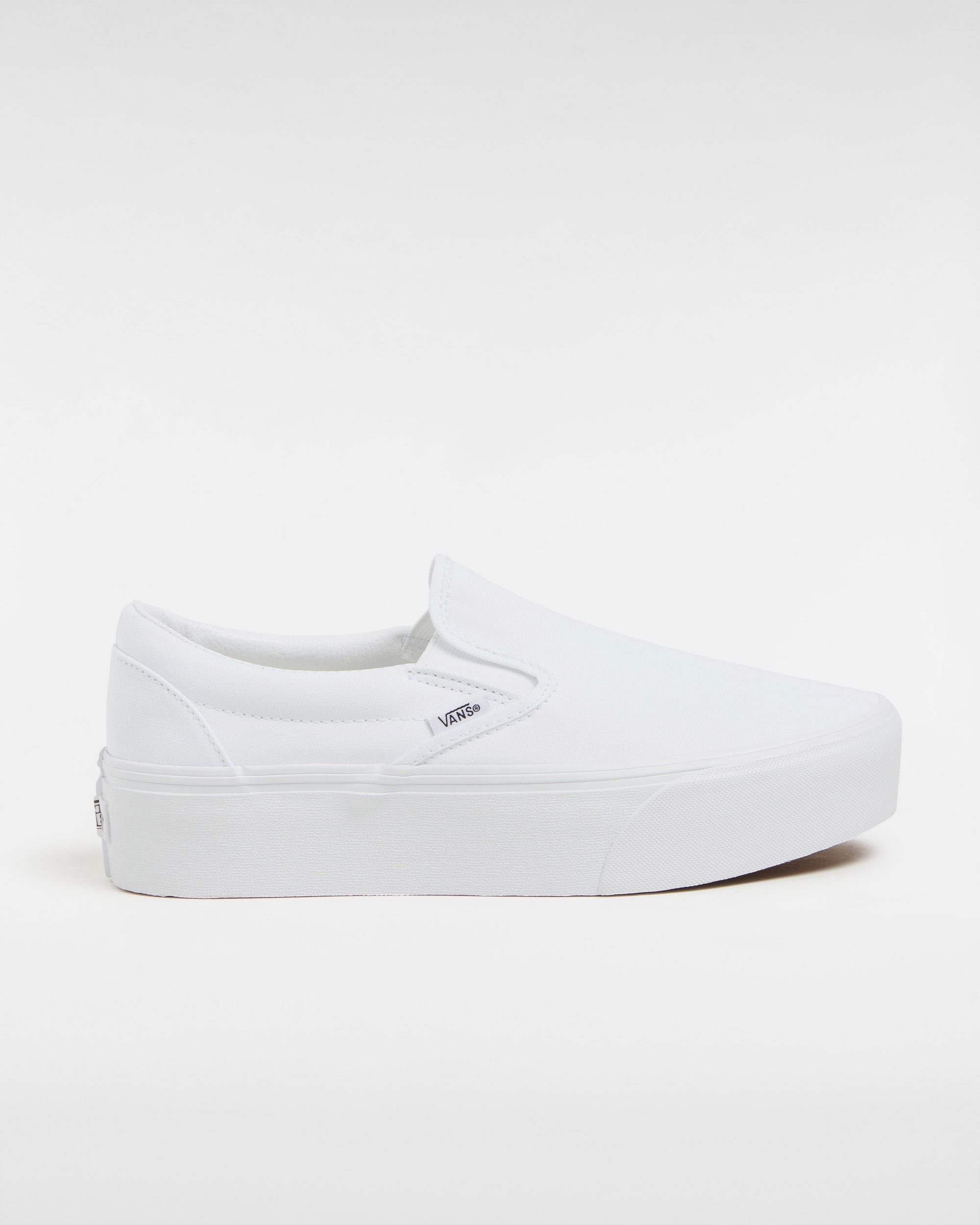Classic SlipOn Stackform Shoes VANS White HERO