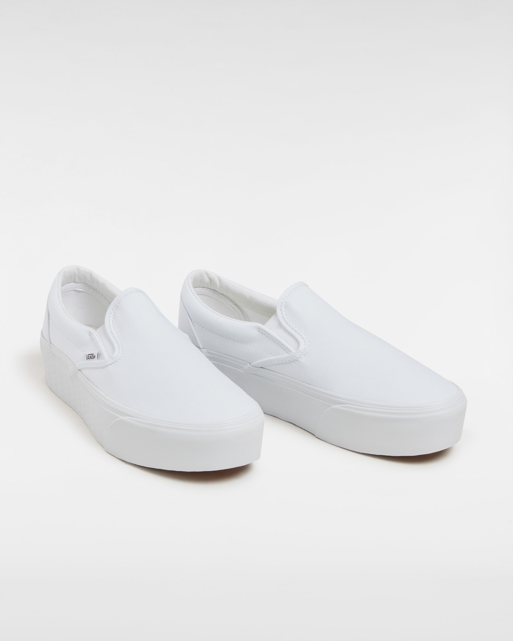 Classic SlipOn Stackform Shoes VANS White ALT1