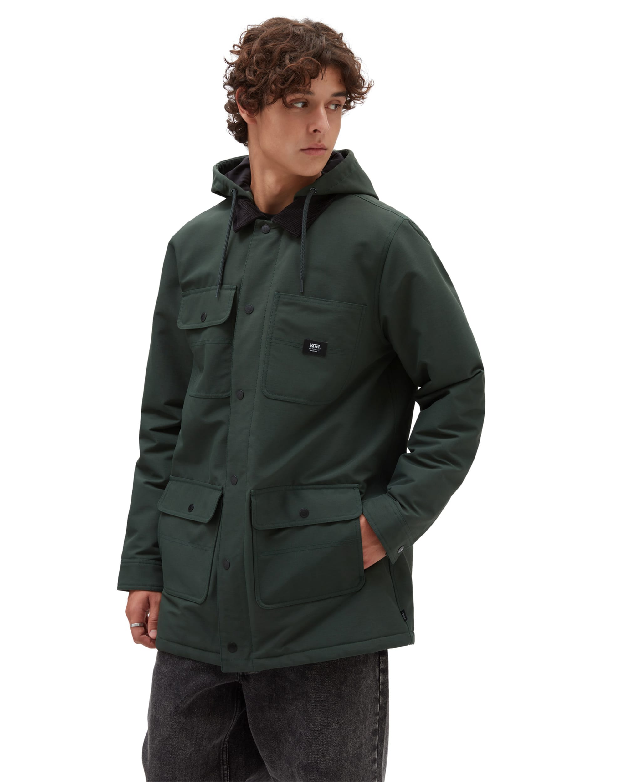 Drill Chore MTE1 Long Jacket VANS Green HERO