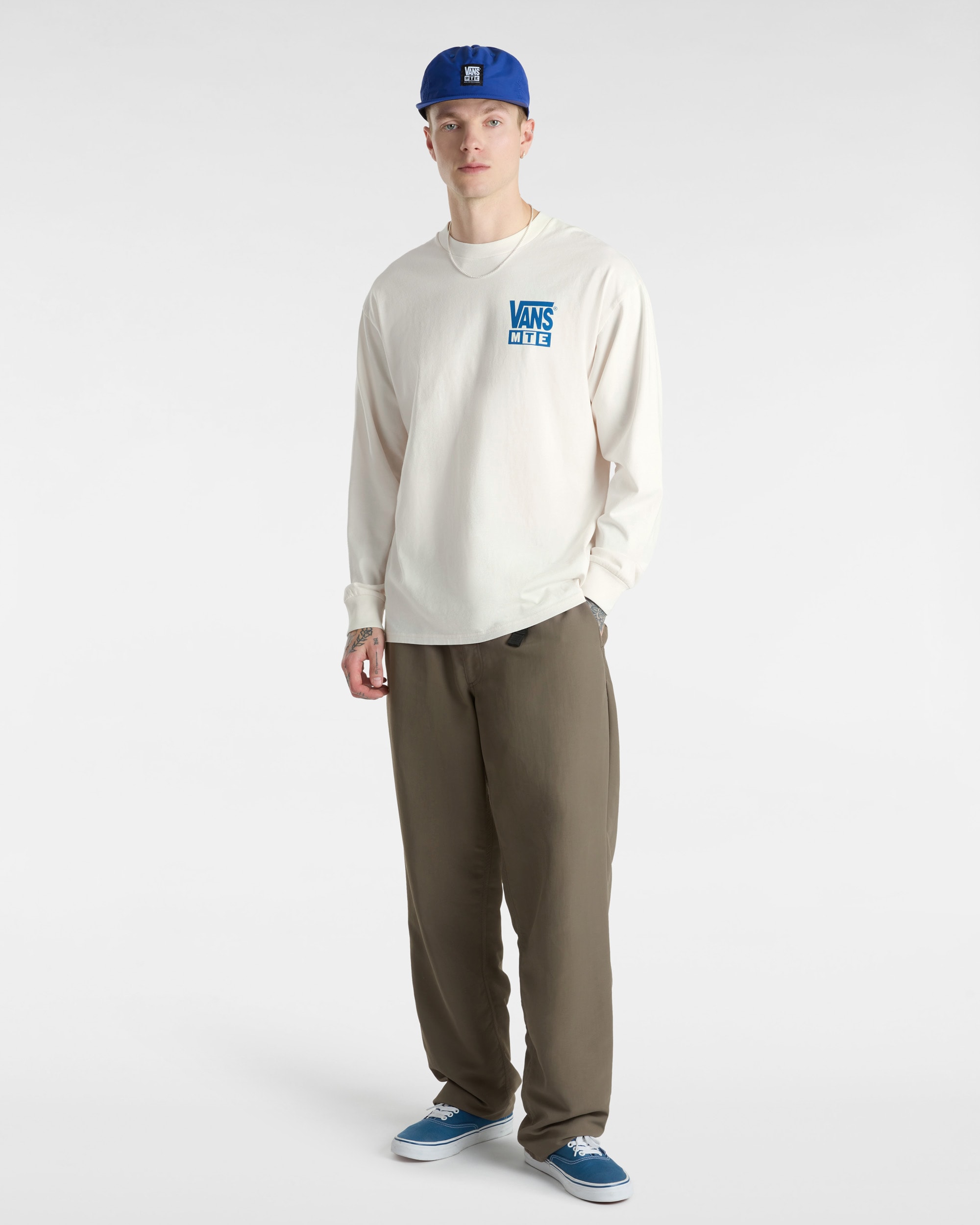Maglietta a maniche lunghe MTE Brain Storms Study VANS Bianco ALT5