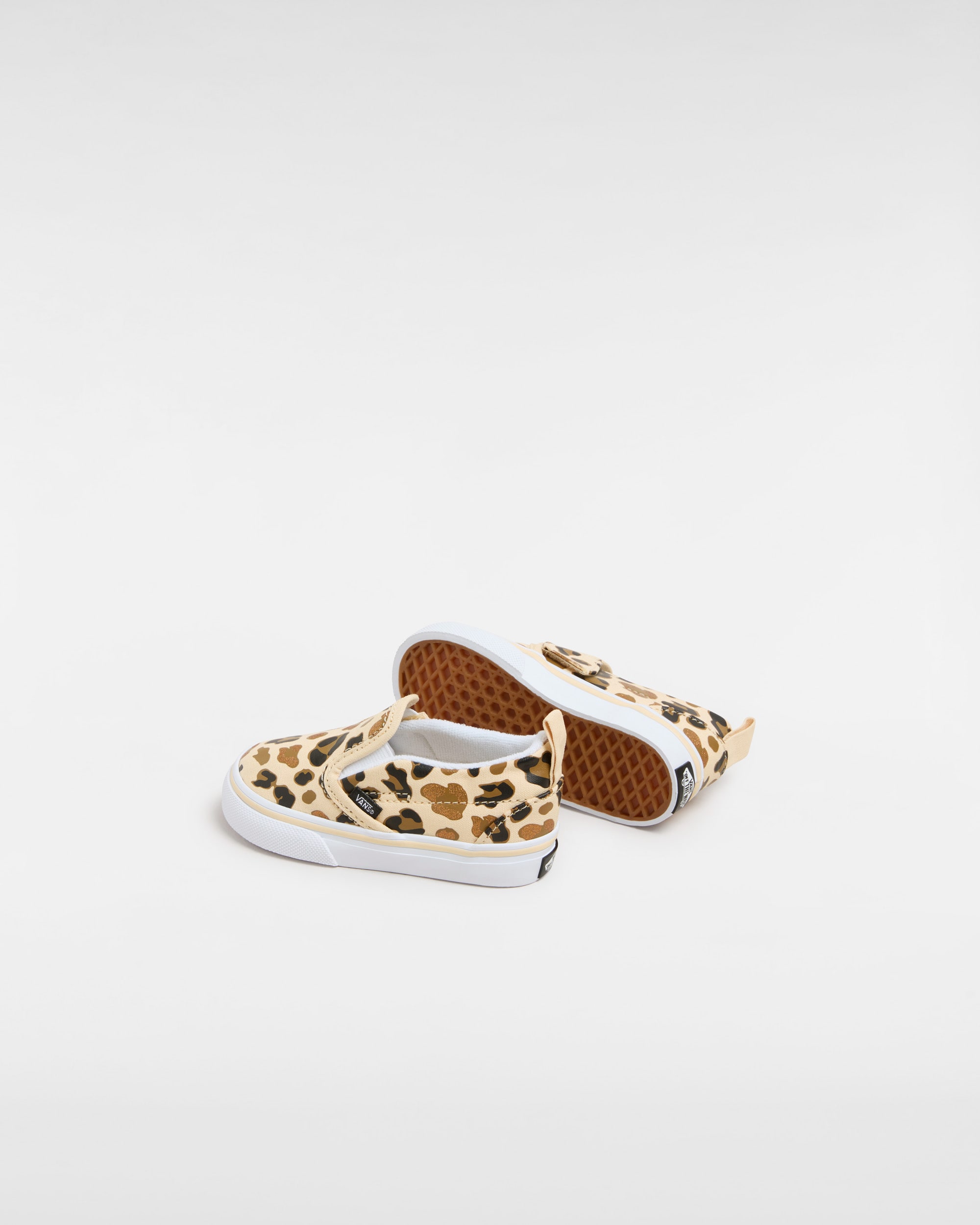 Toddler SlipOn Hook and loop Shoes 14 Years VANS Brown ALT2