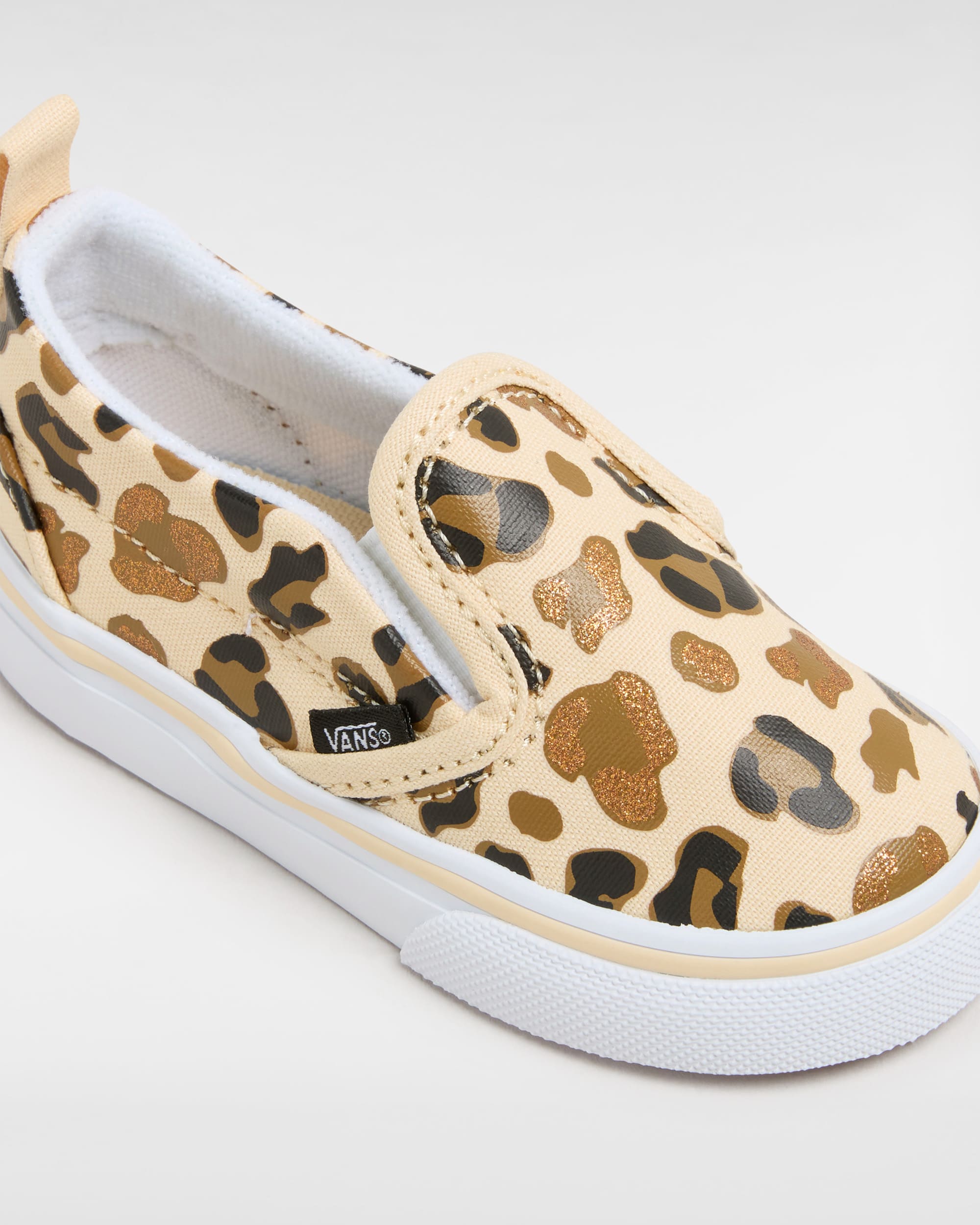 Toddler SlipOn Hook and loop Shoes 14 Years VANS Brown ALT3