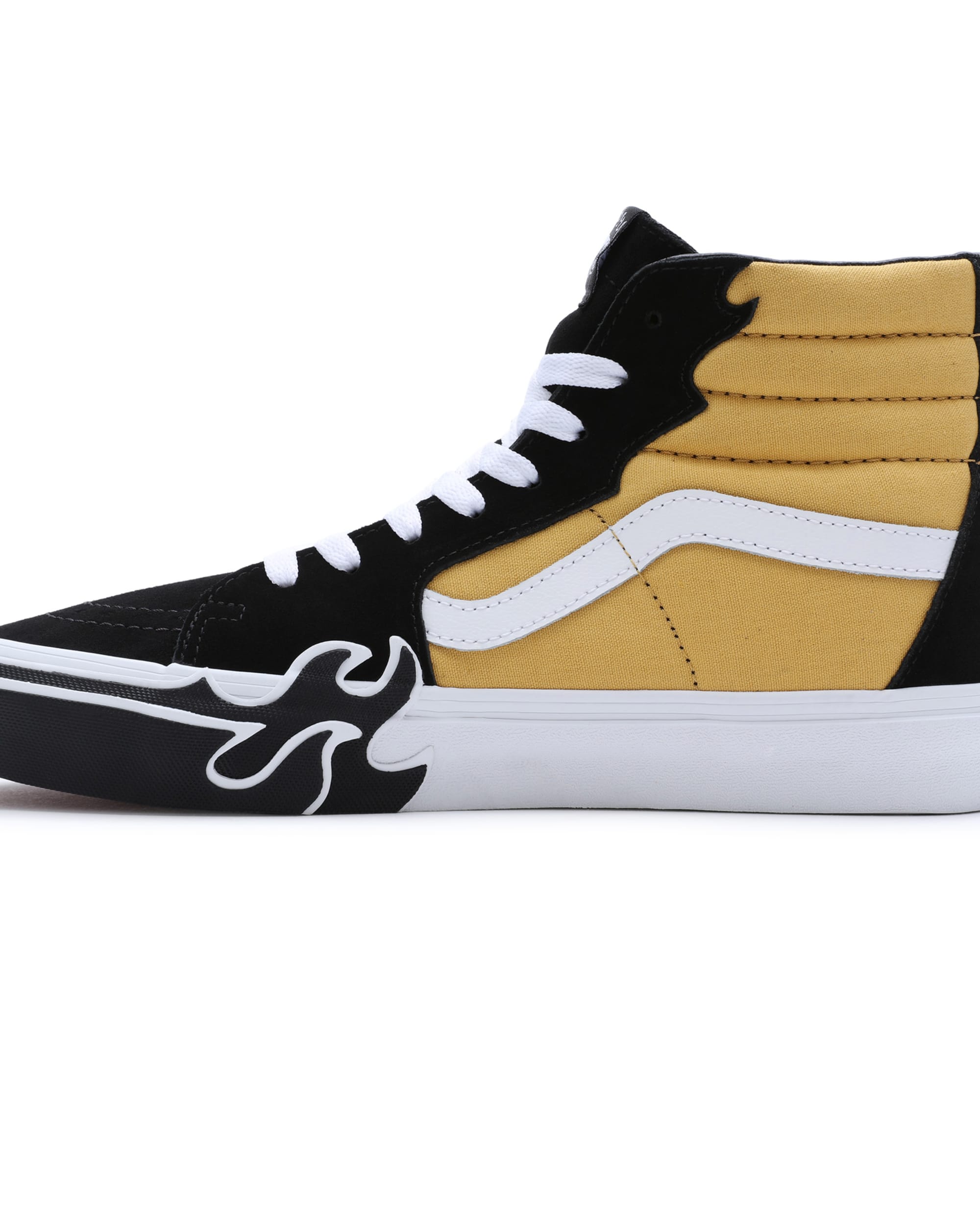 Sk8Hi Flame Shoes VANS Black ALT4