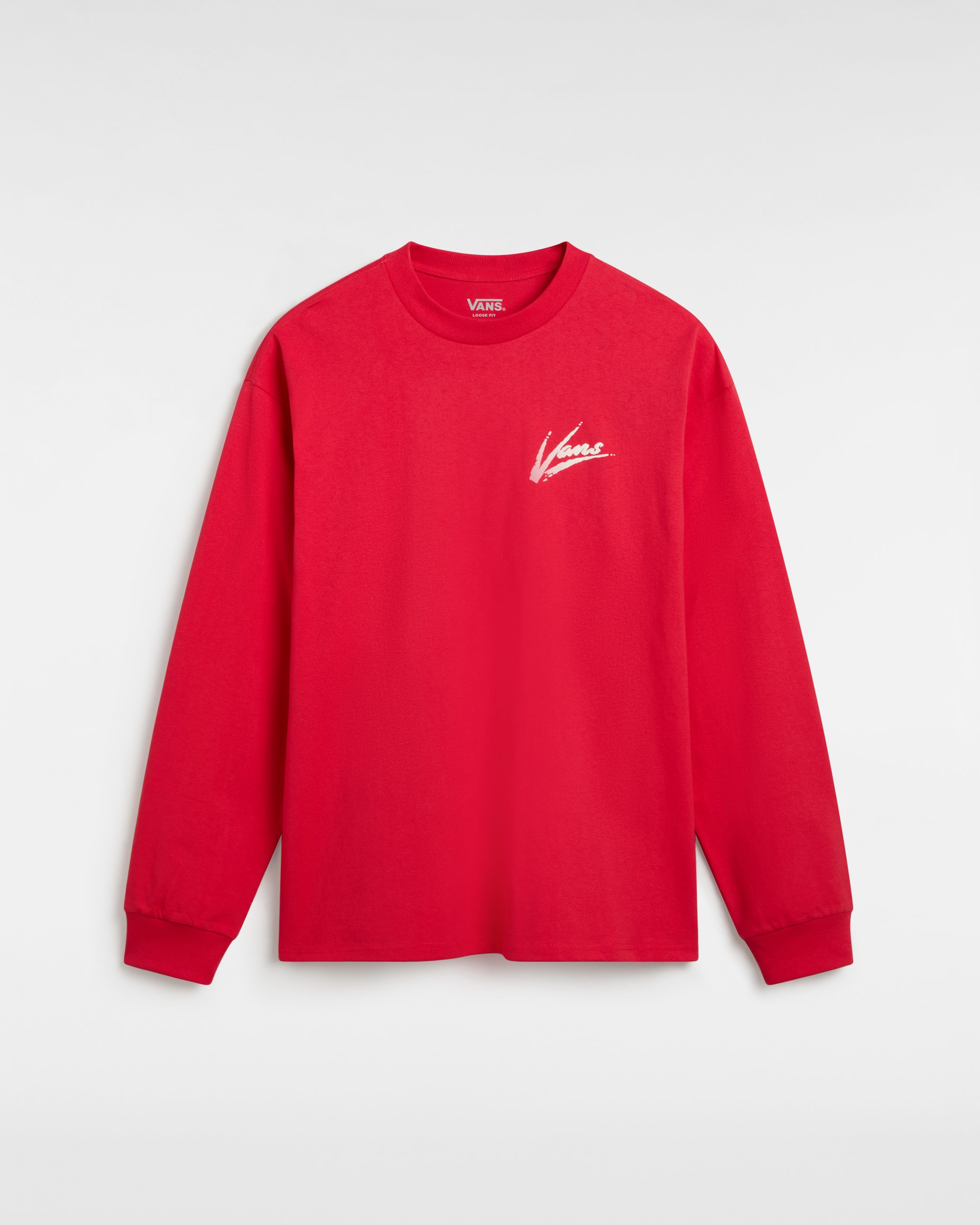 Dettori Loose Long Sleeve TShirt VANS Red HERO