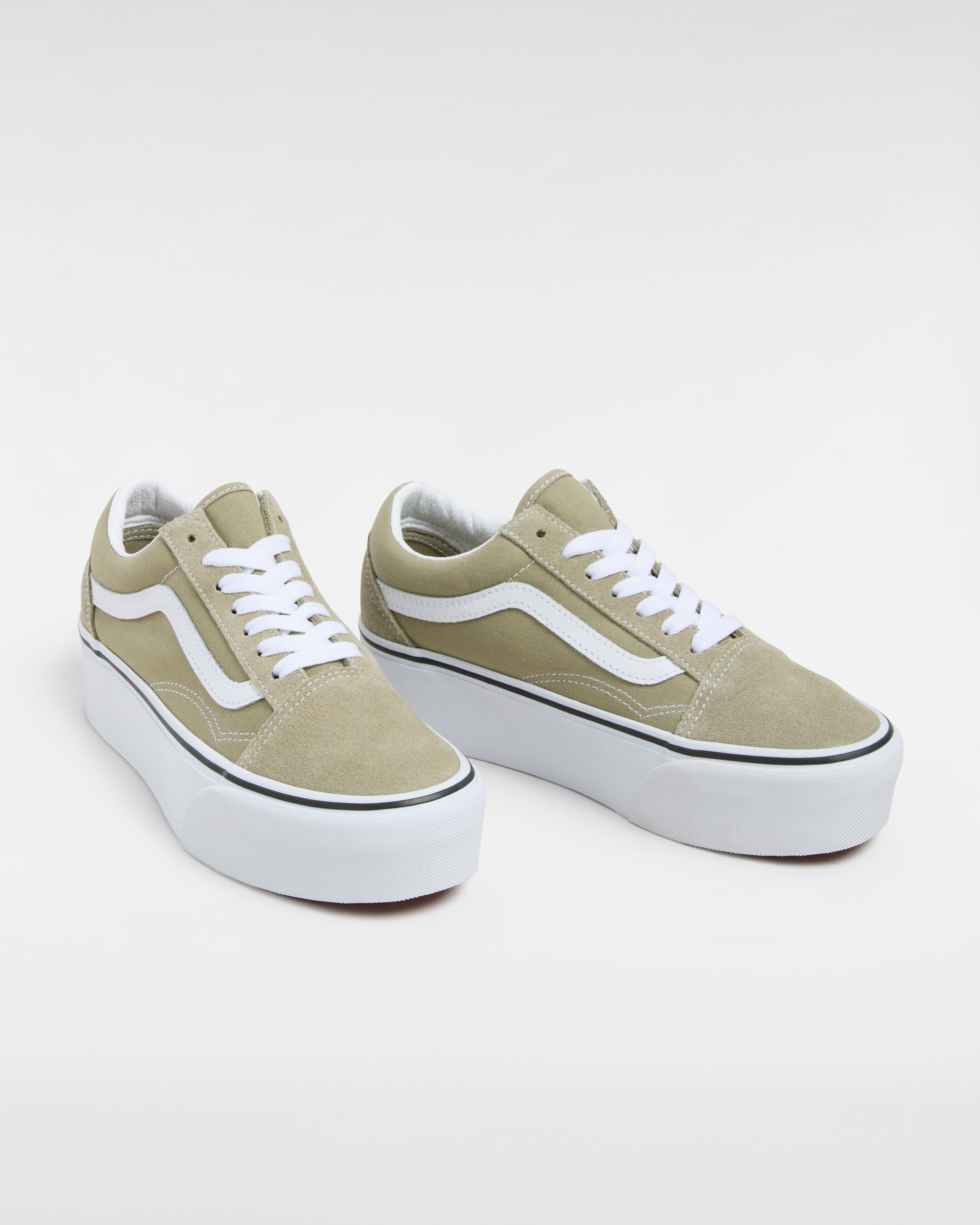 Tnis Old Skool Stackform VANS Verde ALT1