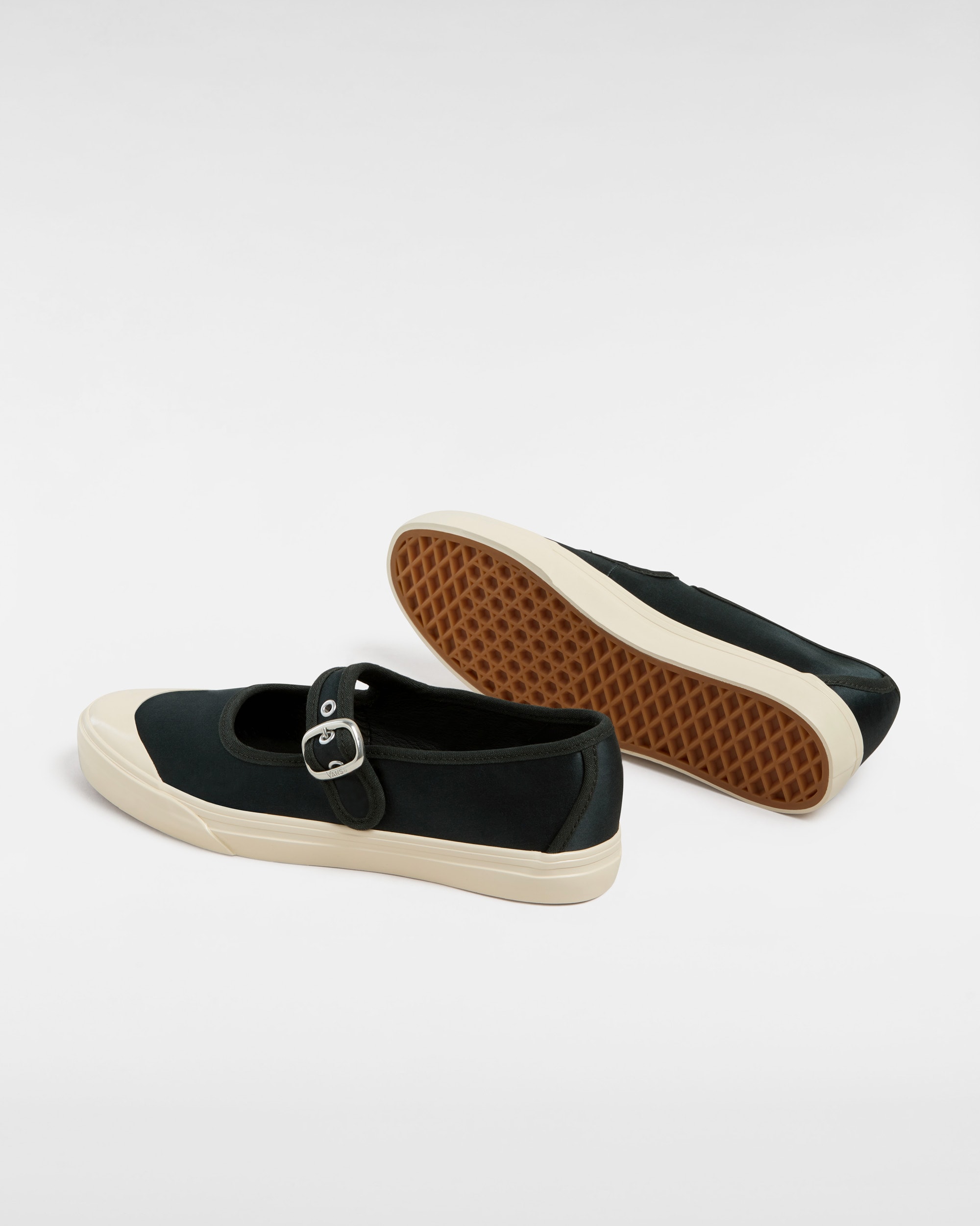 Chaussures Premium Mary Jane Lo Pro Satin VANS Noir ALT2