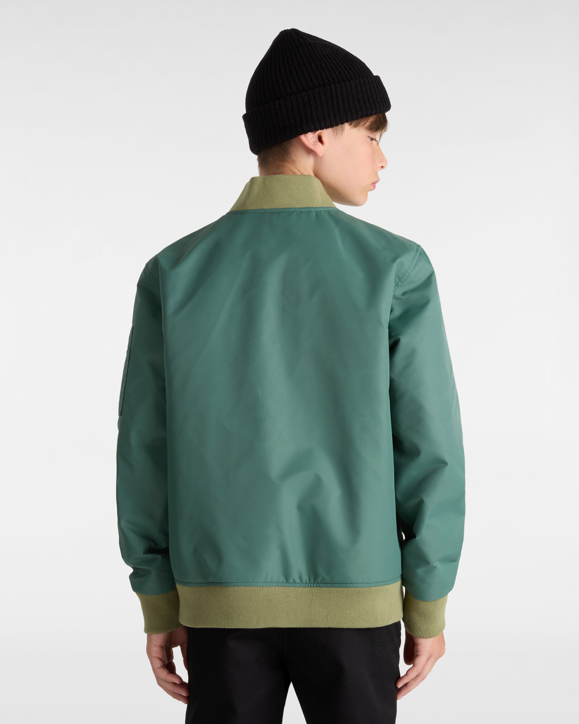 Casaco bomber Copley para criana 814 anos VANS Verde ALT3