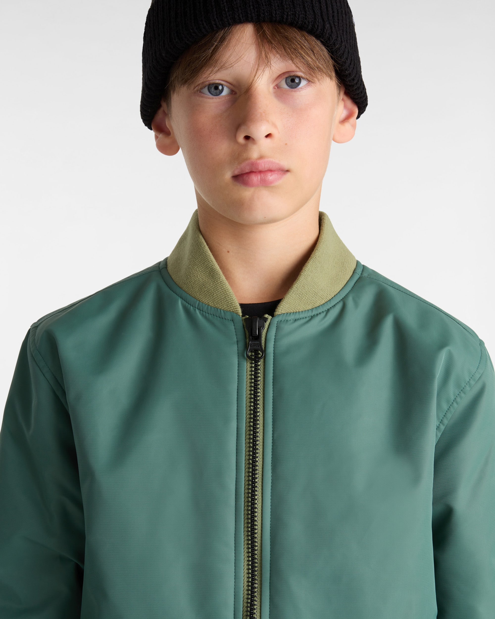 Casaco bomber Copley para criana 814 anos VANS Verde ALT6