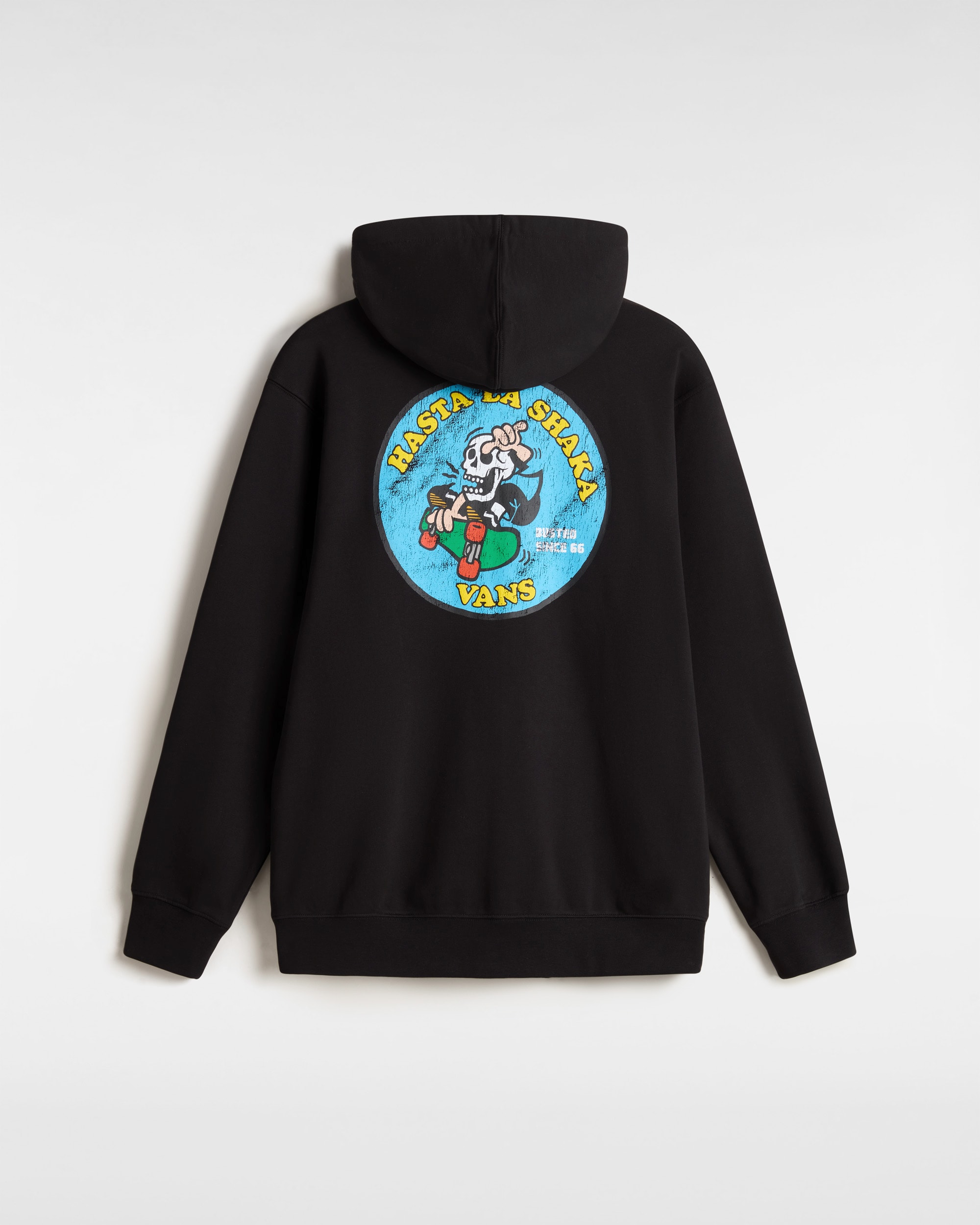 Sweat  capuche zipp Skull La Shaka VANS Noir ALT1