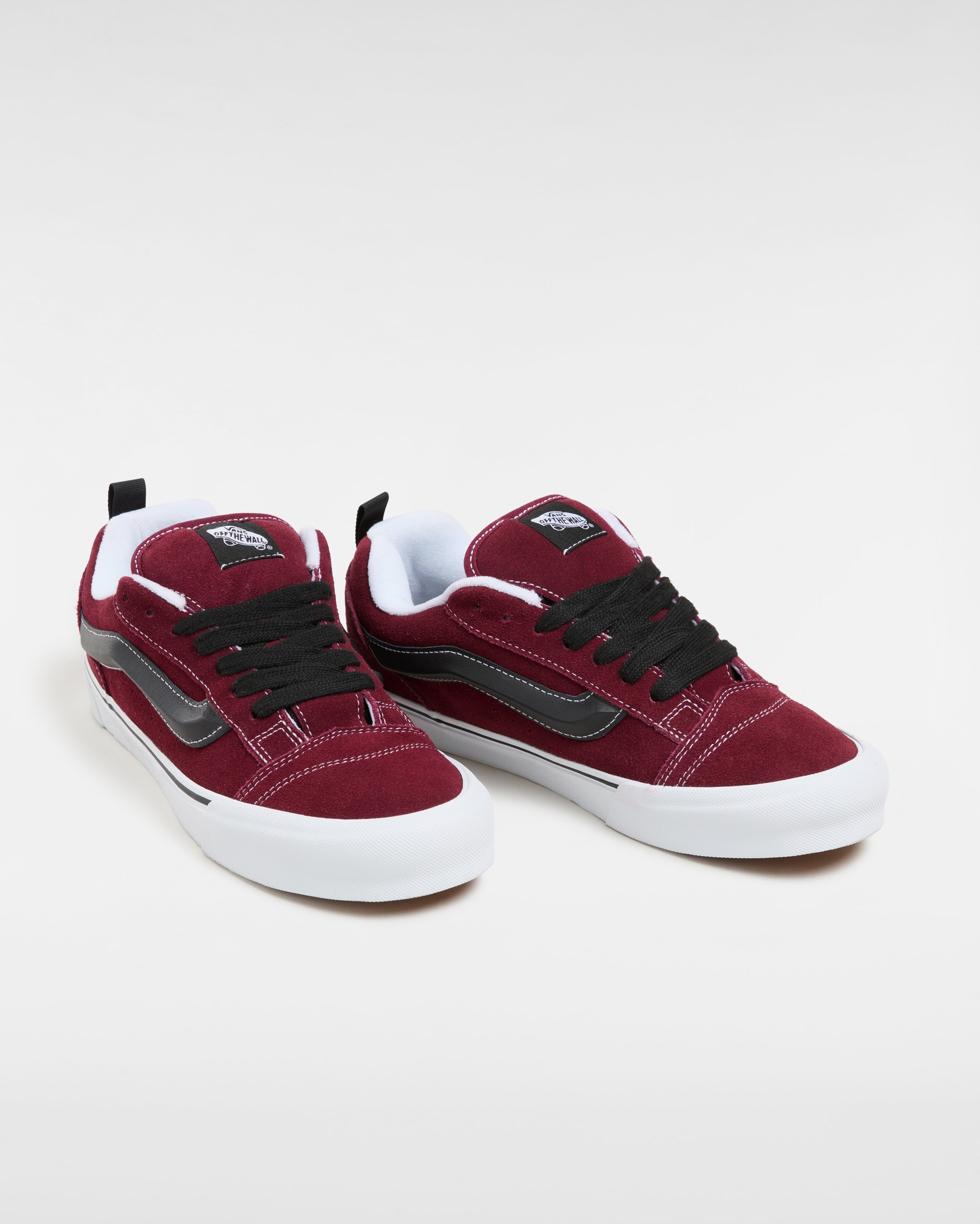 Chaussures Knu Skool VANS RougeNoir ALT1