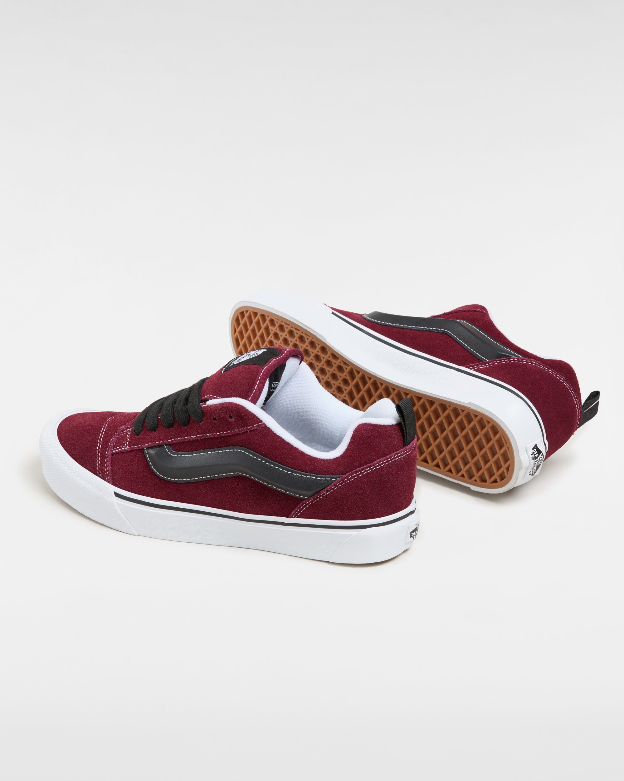 Chaussures Knu Skool VANS RougeNoir ALT2