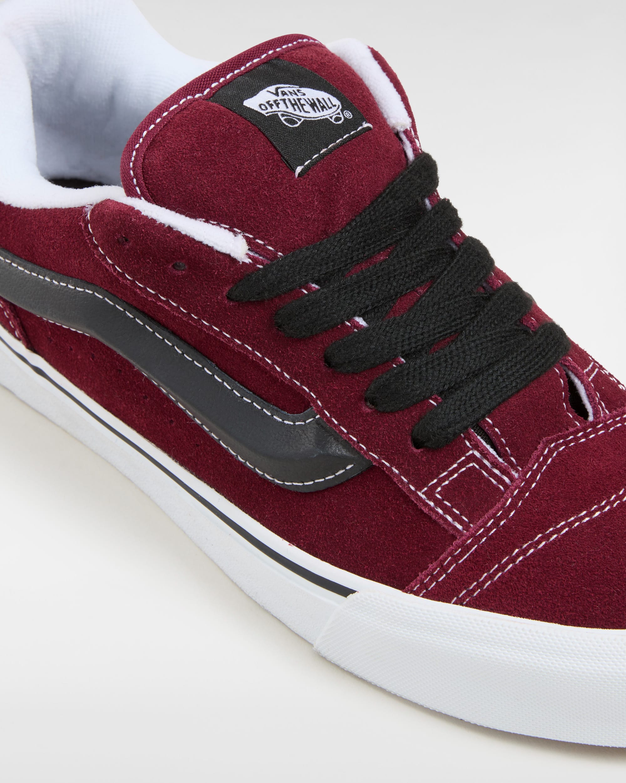 Chaussures Knu Skool VANS RougeNoir ALT3