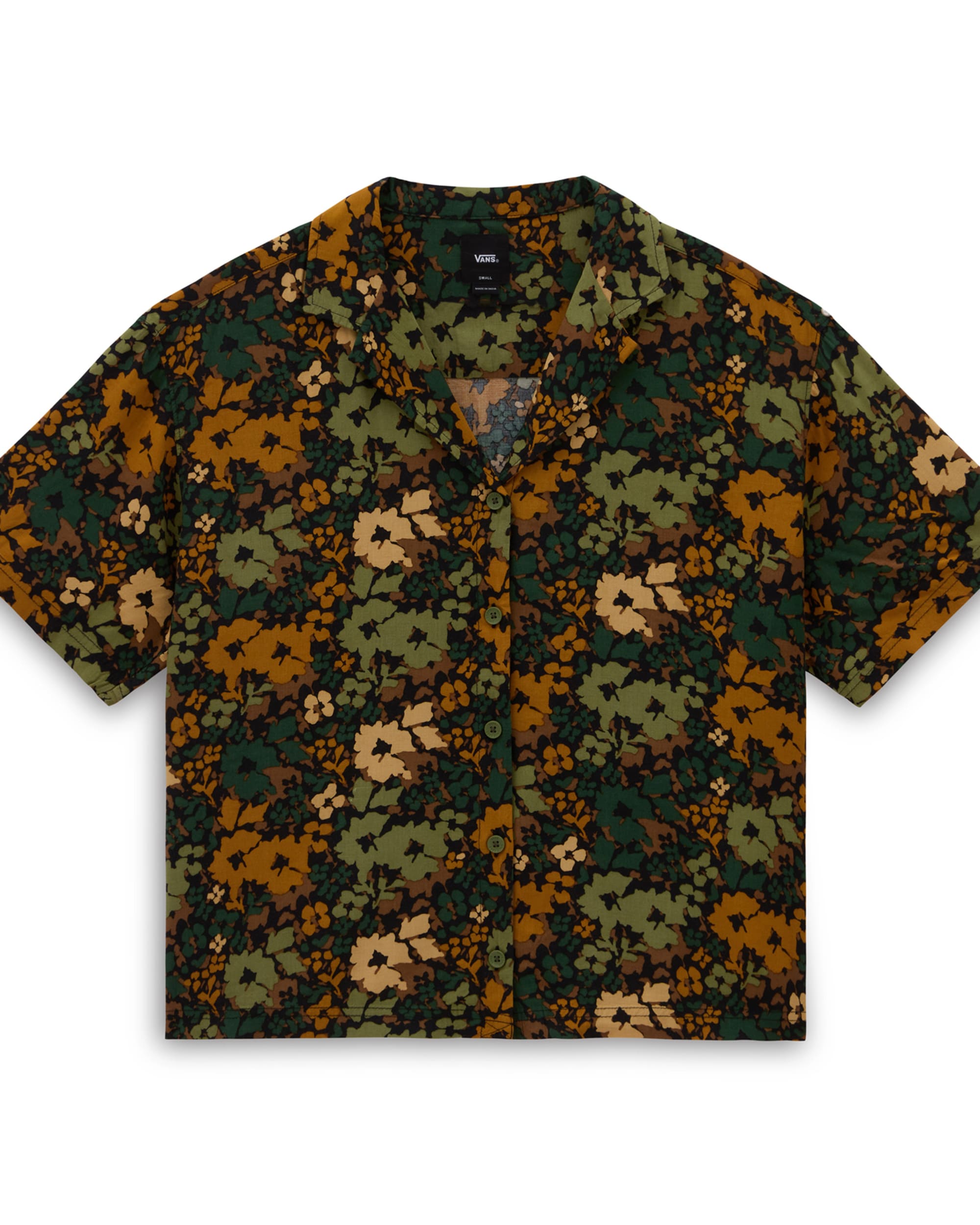 Camisa de botones Parksfield VANS Verde ALT9