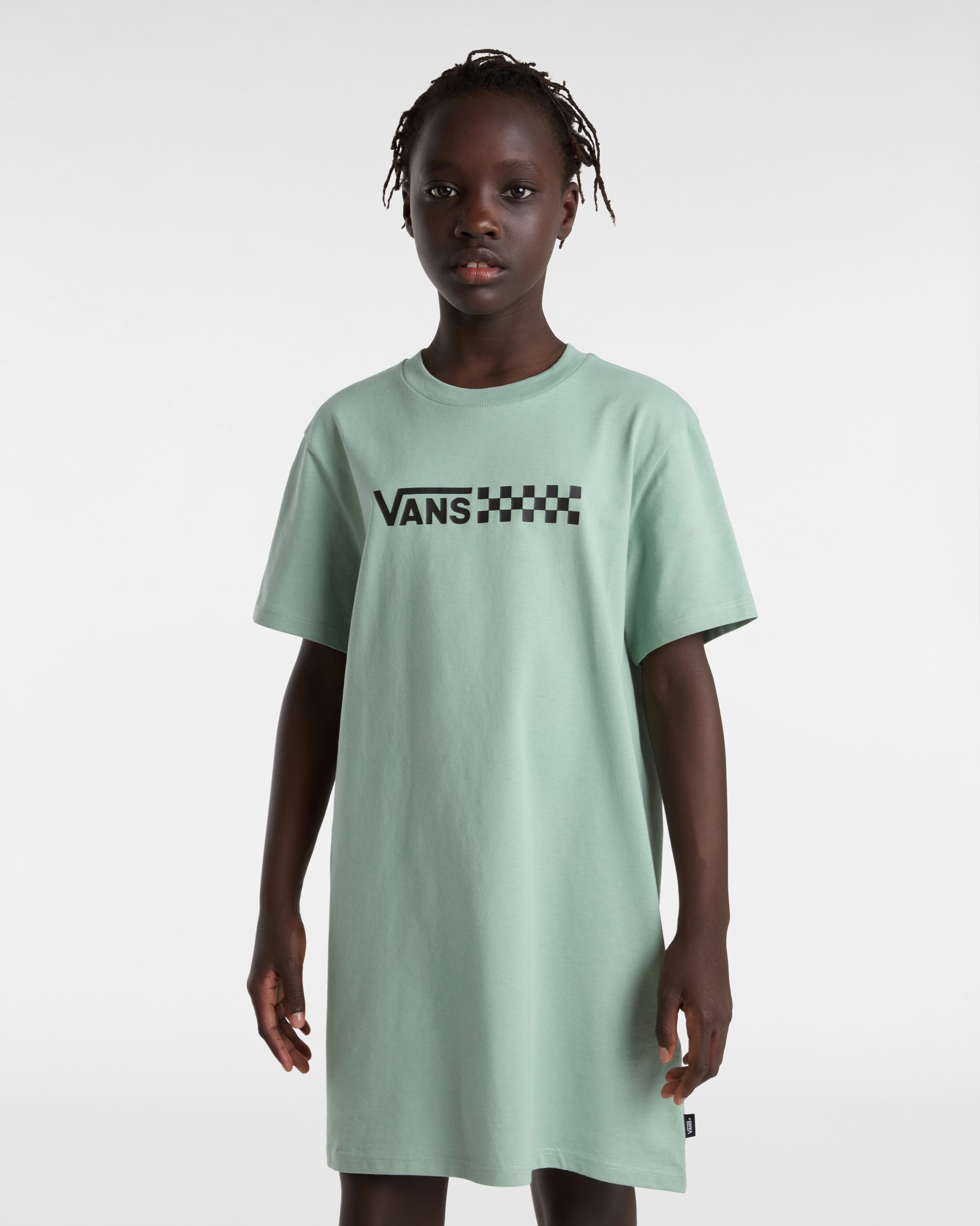 Tshirt dcontract Chalkboard Fille 814 ans VANS Vert ALT2