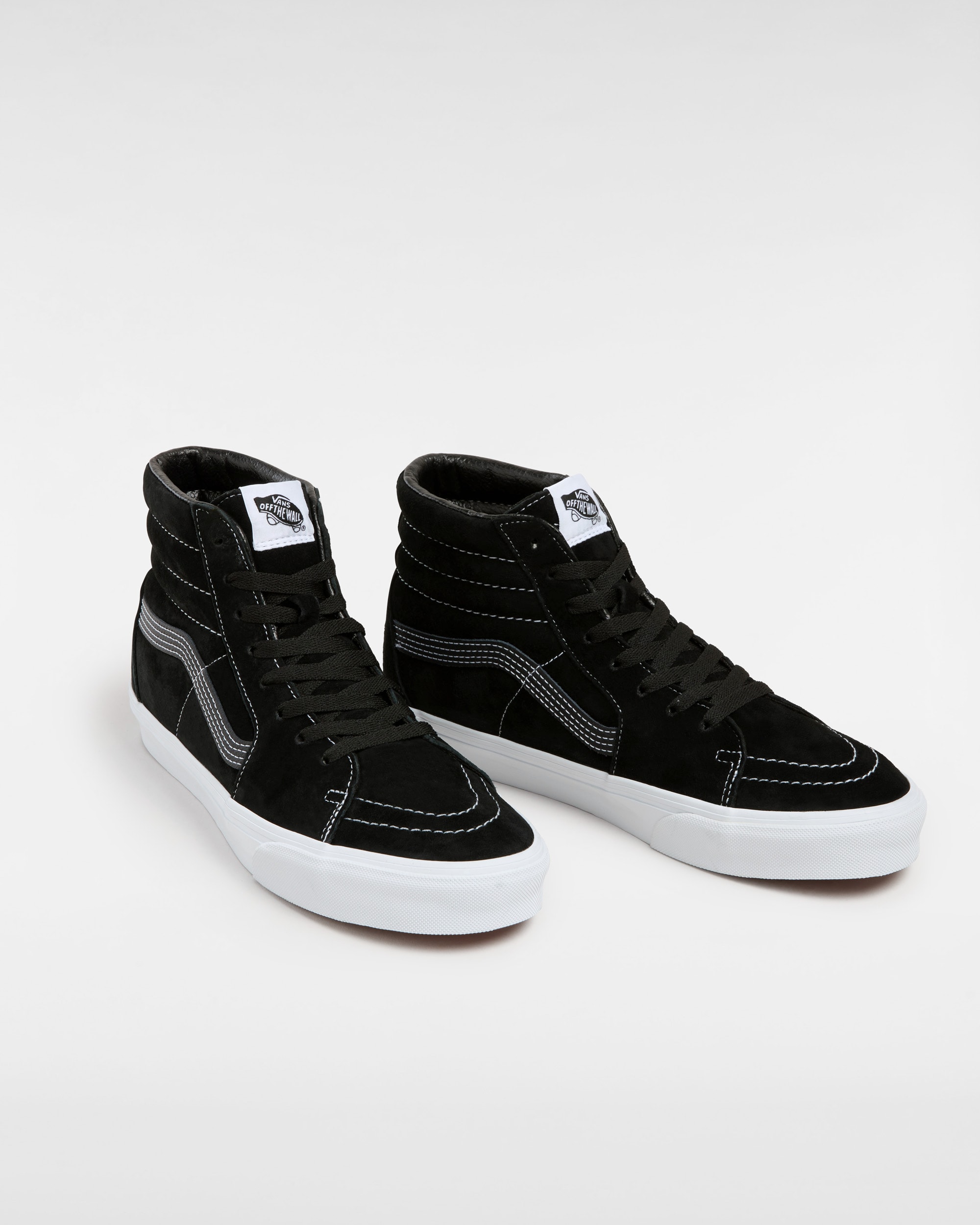 Sk8Hi Schoenen van varkenssude VANS Zwart ALT1