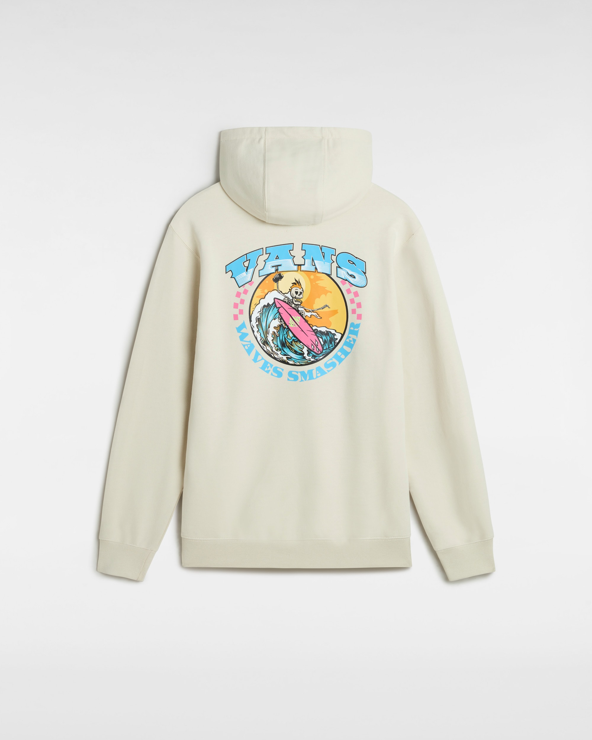 Felpa con cappuccio True Waves VANS Beige ALT1