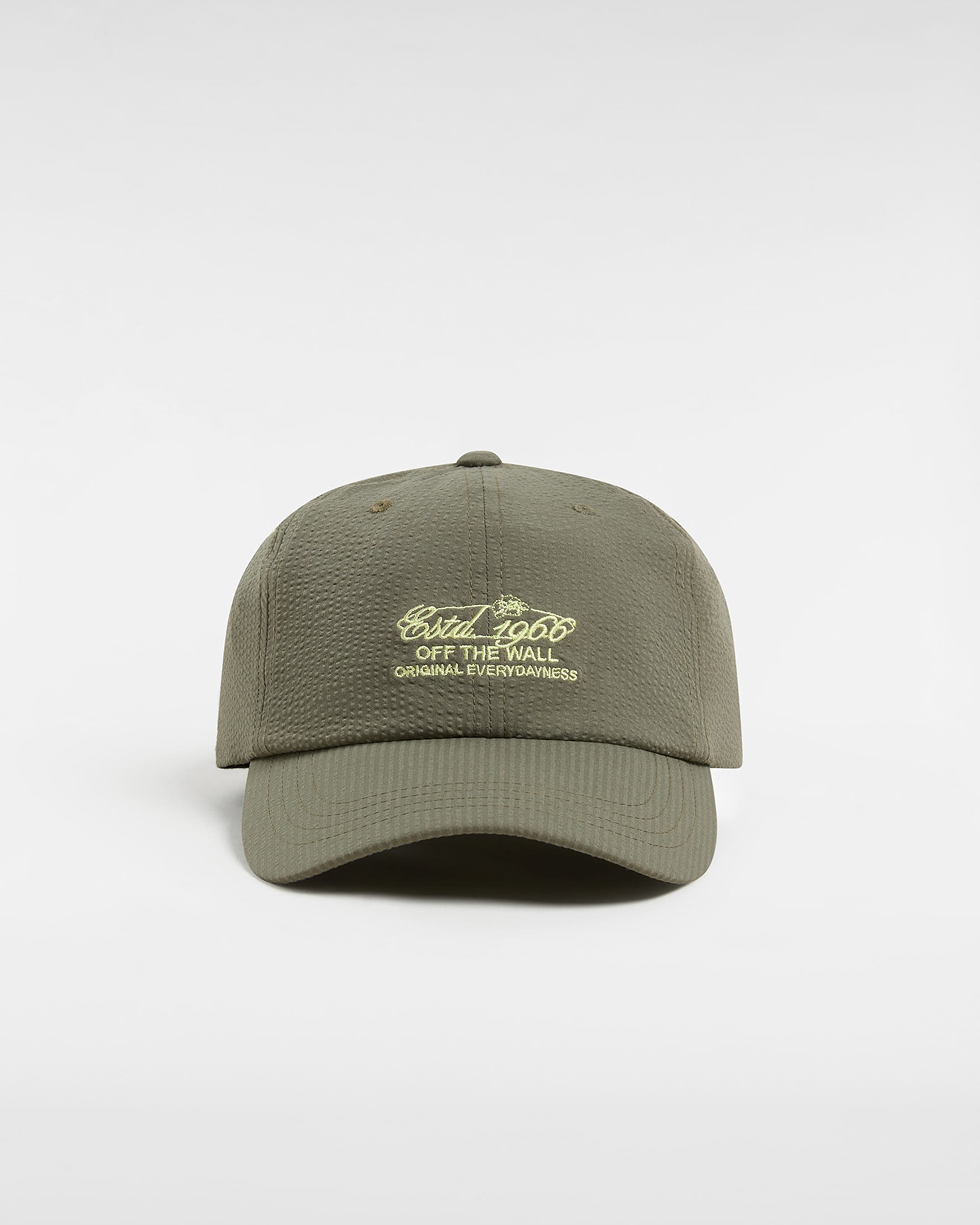 Casquette jockey  visire incurve 1966 VANS Vert ALT1