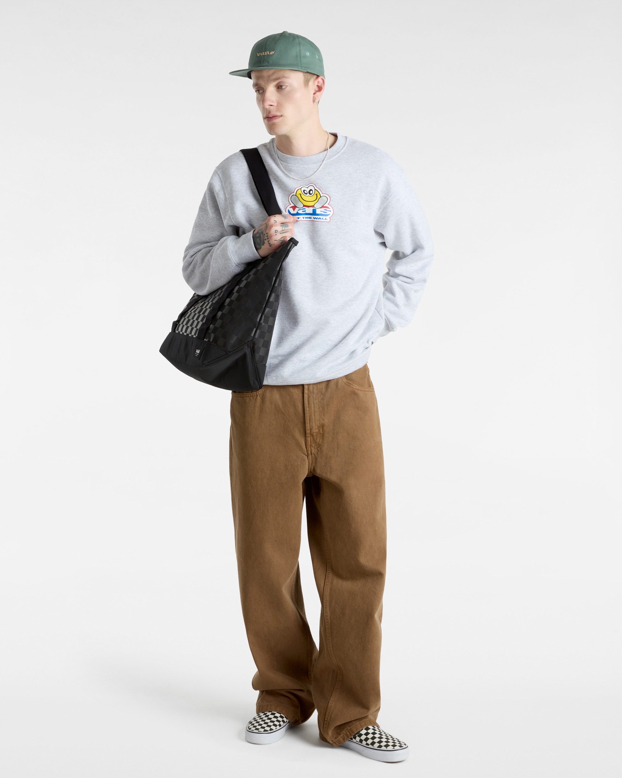 Soles Loose Crew Sweatshirt VANS Grey ALT5