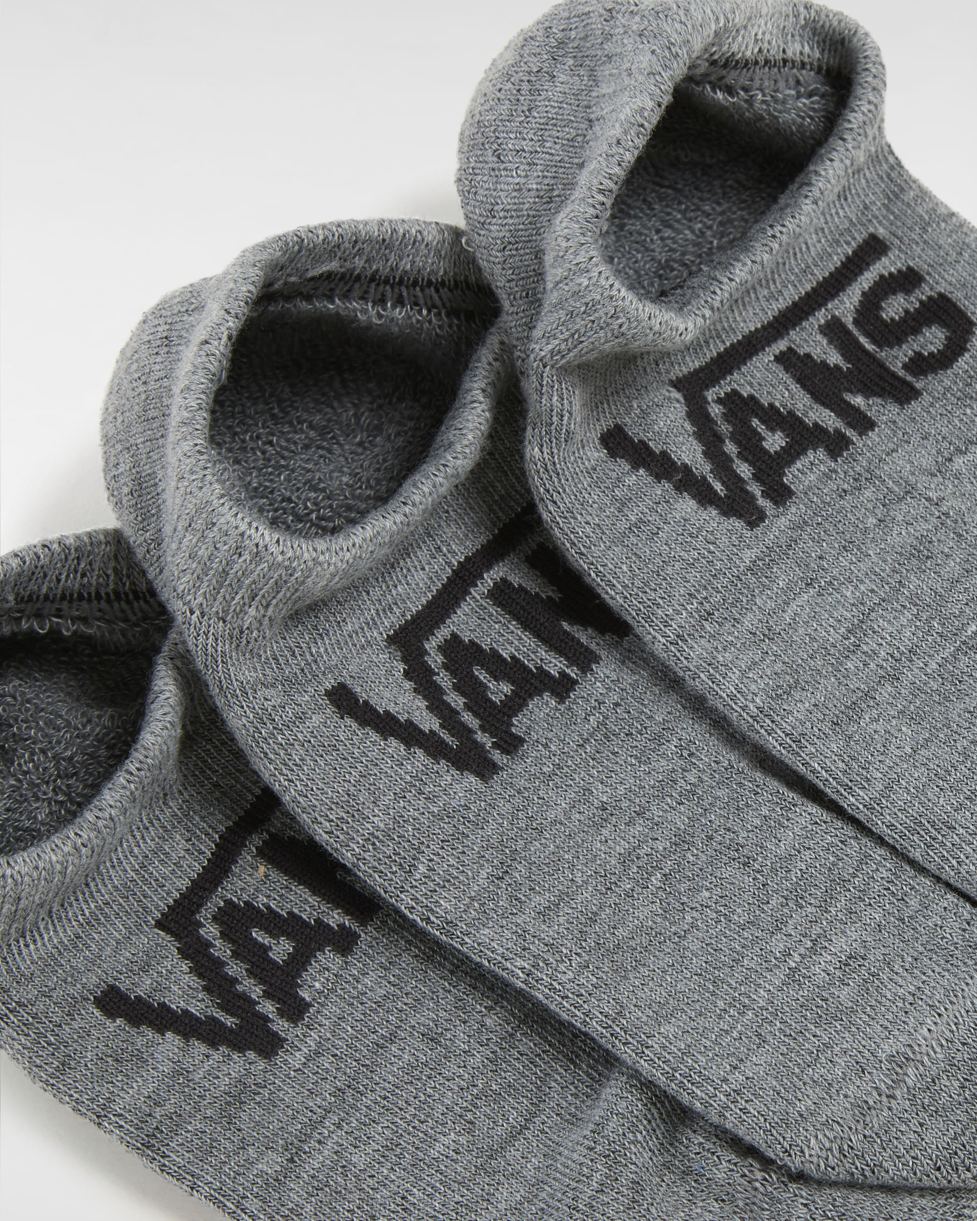 Kinder Vans Classic Kick No Show Socken 3 Paar VANS Grau ALT2