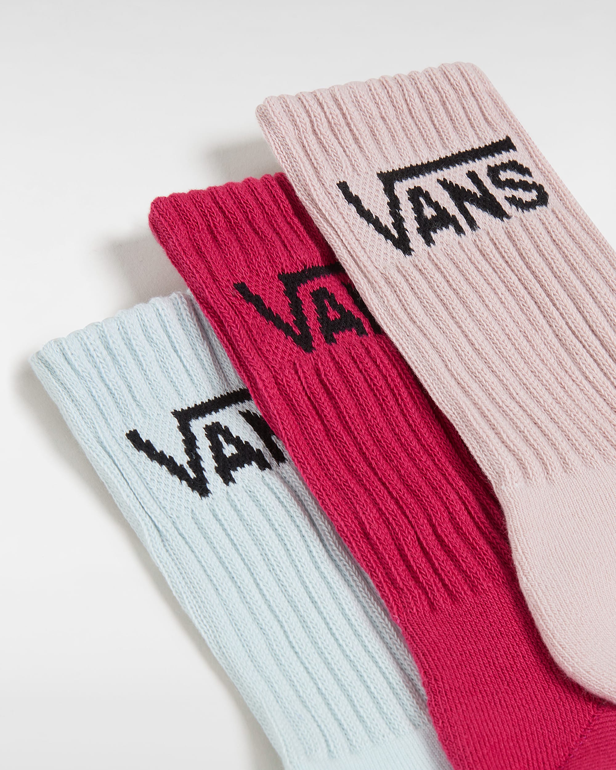 Classic Crew Socks 3 Pairs VANS Pink ALT2