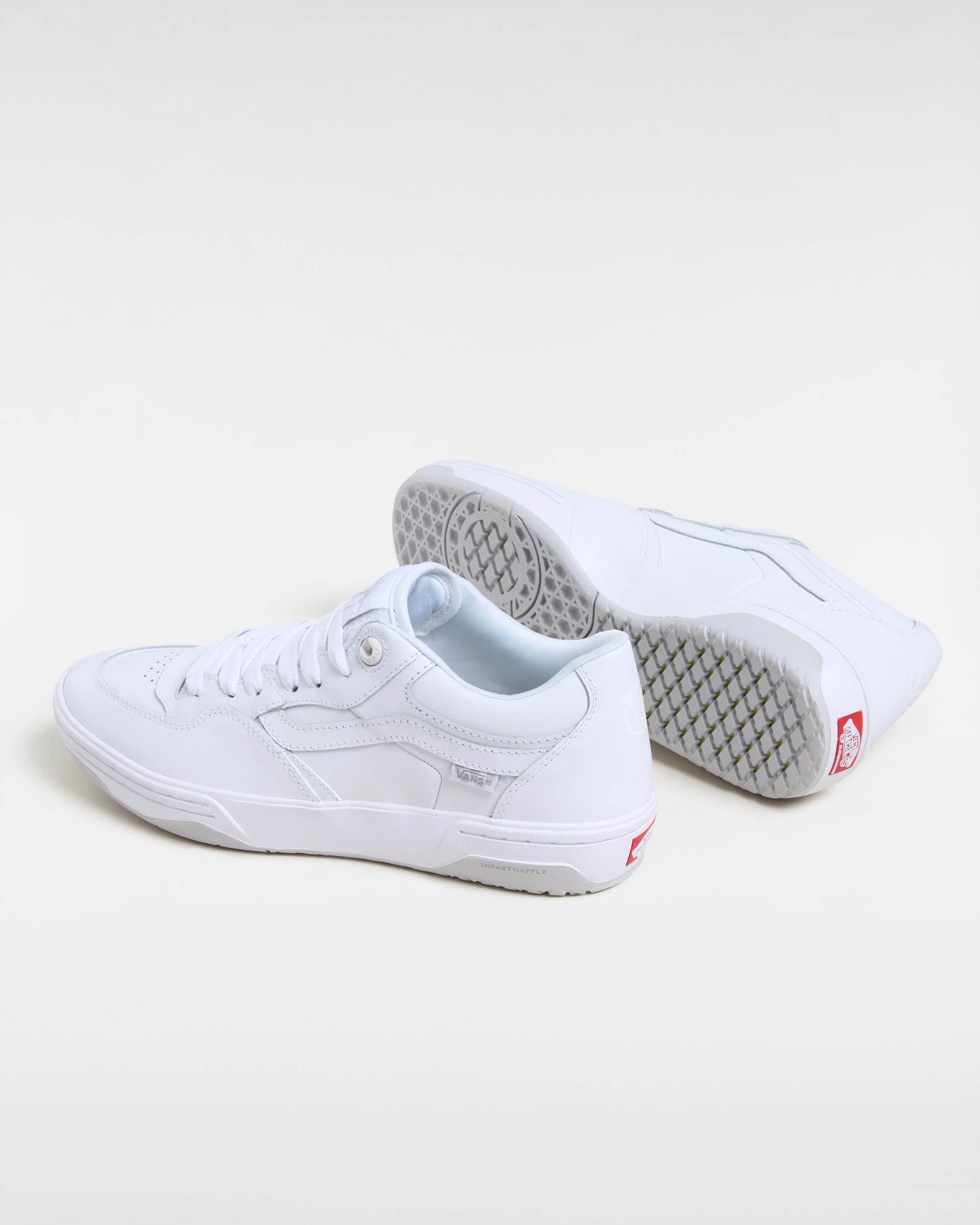 Chaussures en cuir Skate Rowan 20 VANS Blanc ALT2