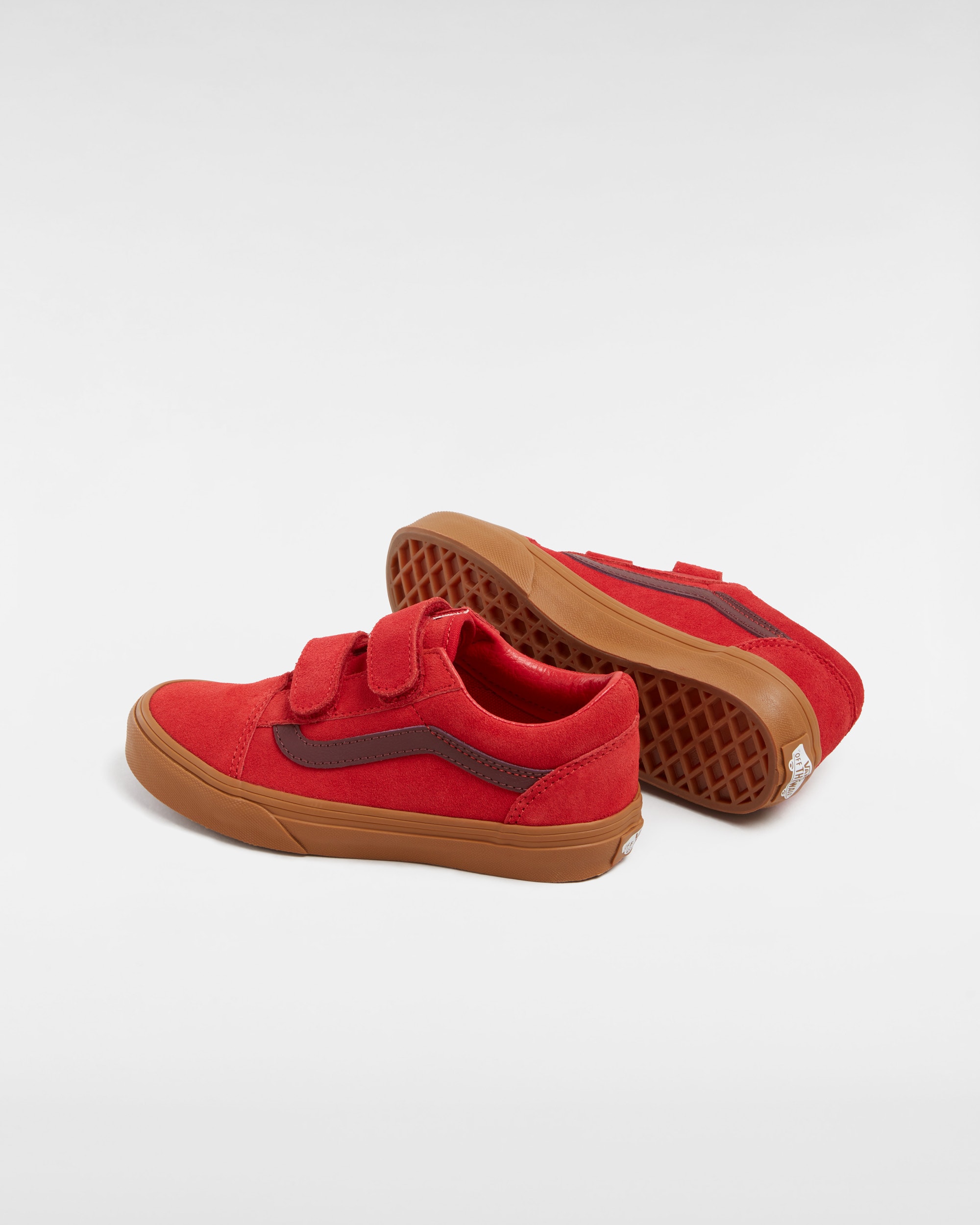 Chaussures  scratch Old Skool Enfant 48 ans VANS Rouge ALT2