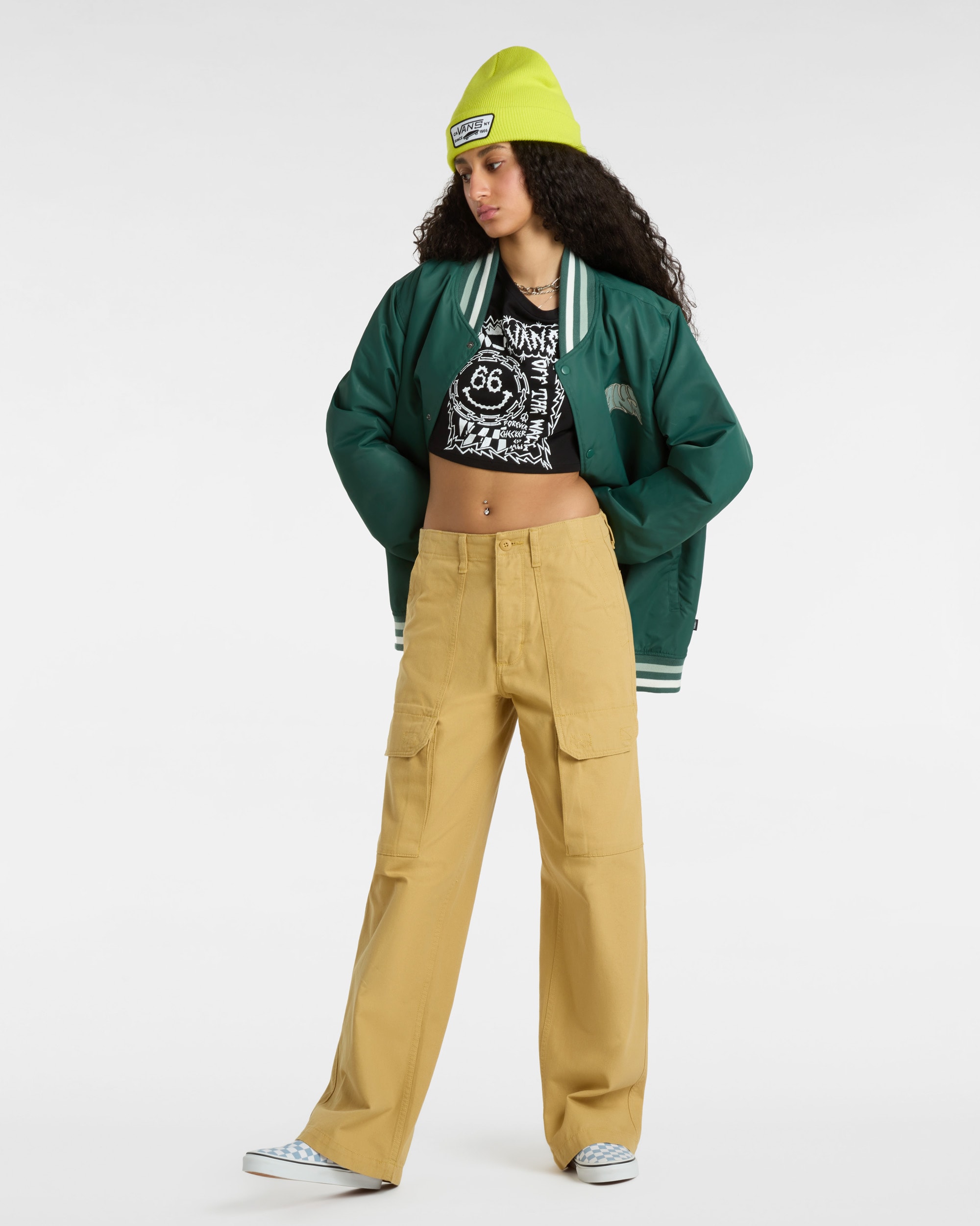 Pantalon Cargo Arroyo Wide Leg VANS Marron ALT5