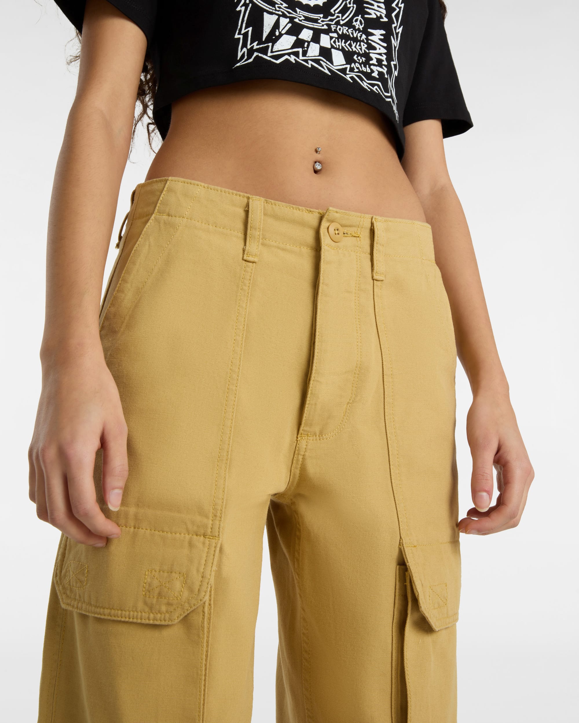 Pantalon Cargo Arroyo Wide Leg VANS Marron ALT6