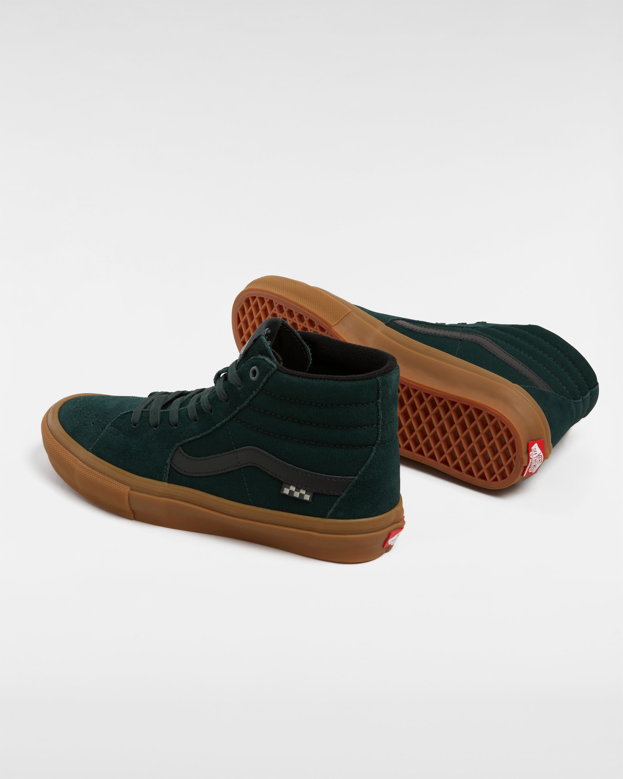 Skate Sk8Hi Shoes VANS Green ALT2