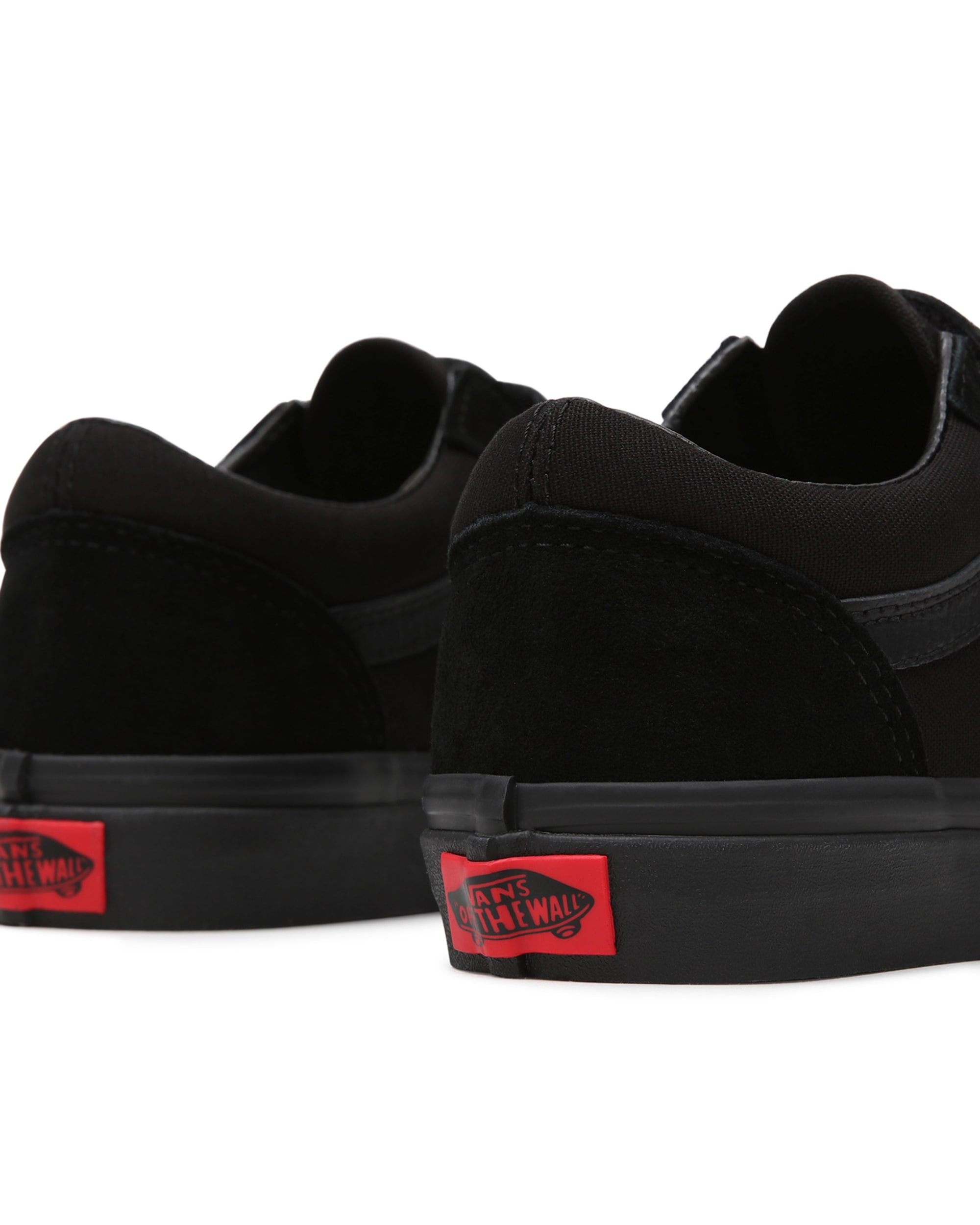 Jugendliche Old Skool Schuhe mit Klettverschluss 814 Jahre VANS Schwarz ALT6