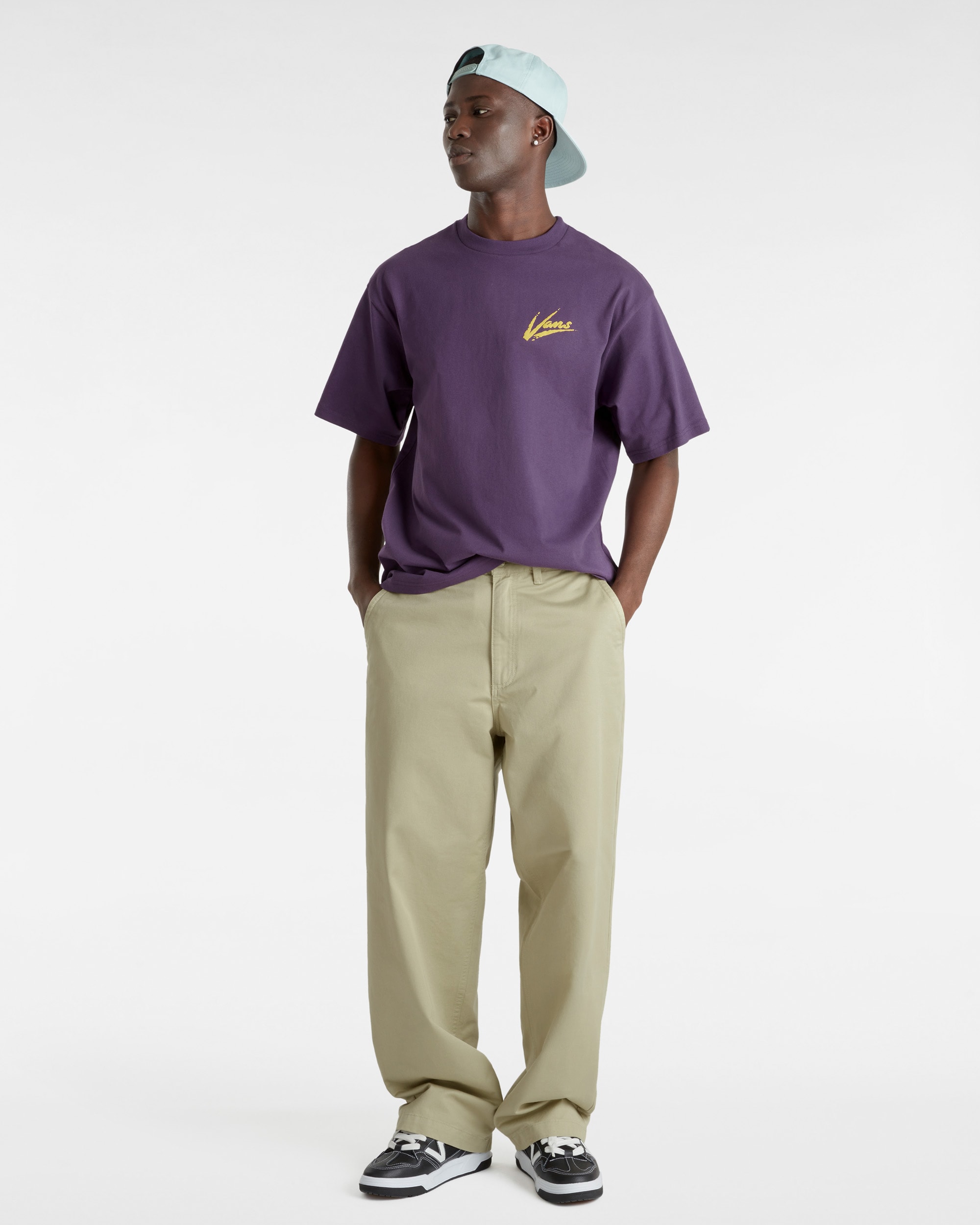 Tshirt Dettori Loose Fit VANS Roxo ALT4