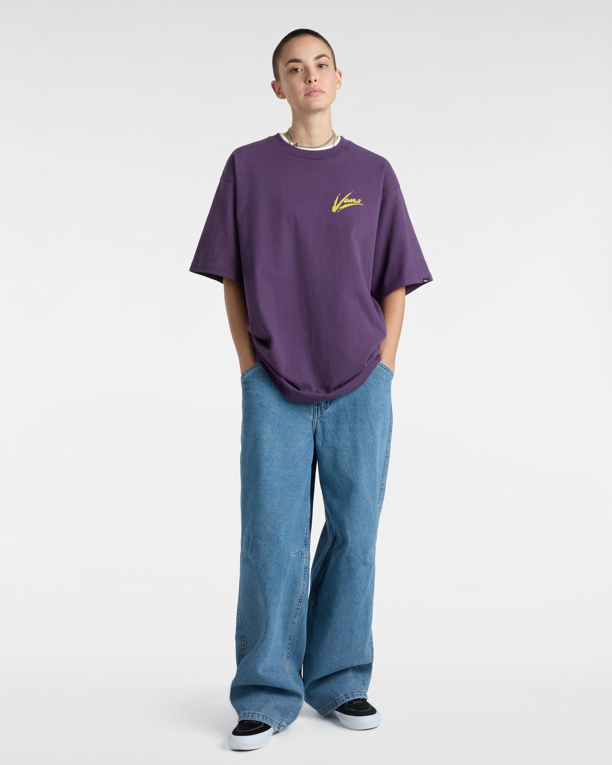 Tshirt Dettori Loose Fit VANS Roxo ALT3