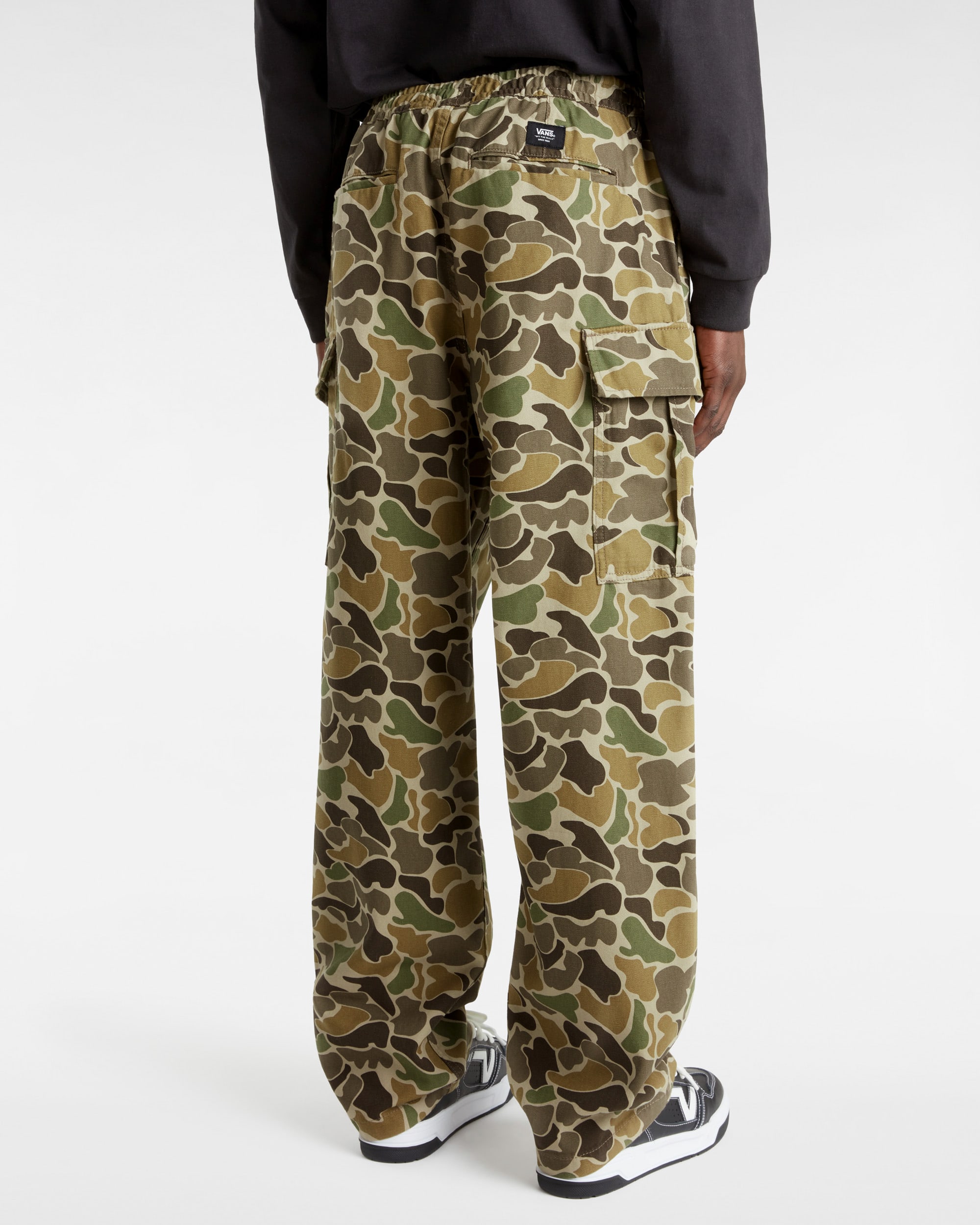 Range Baggy Tapered Elastic Cargohose VANS Braun ALT3