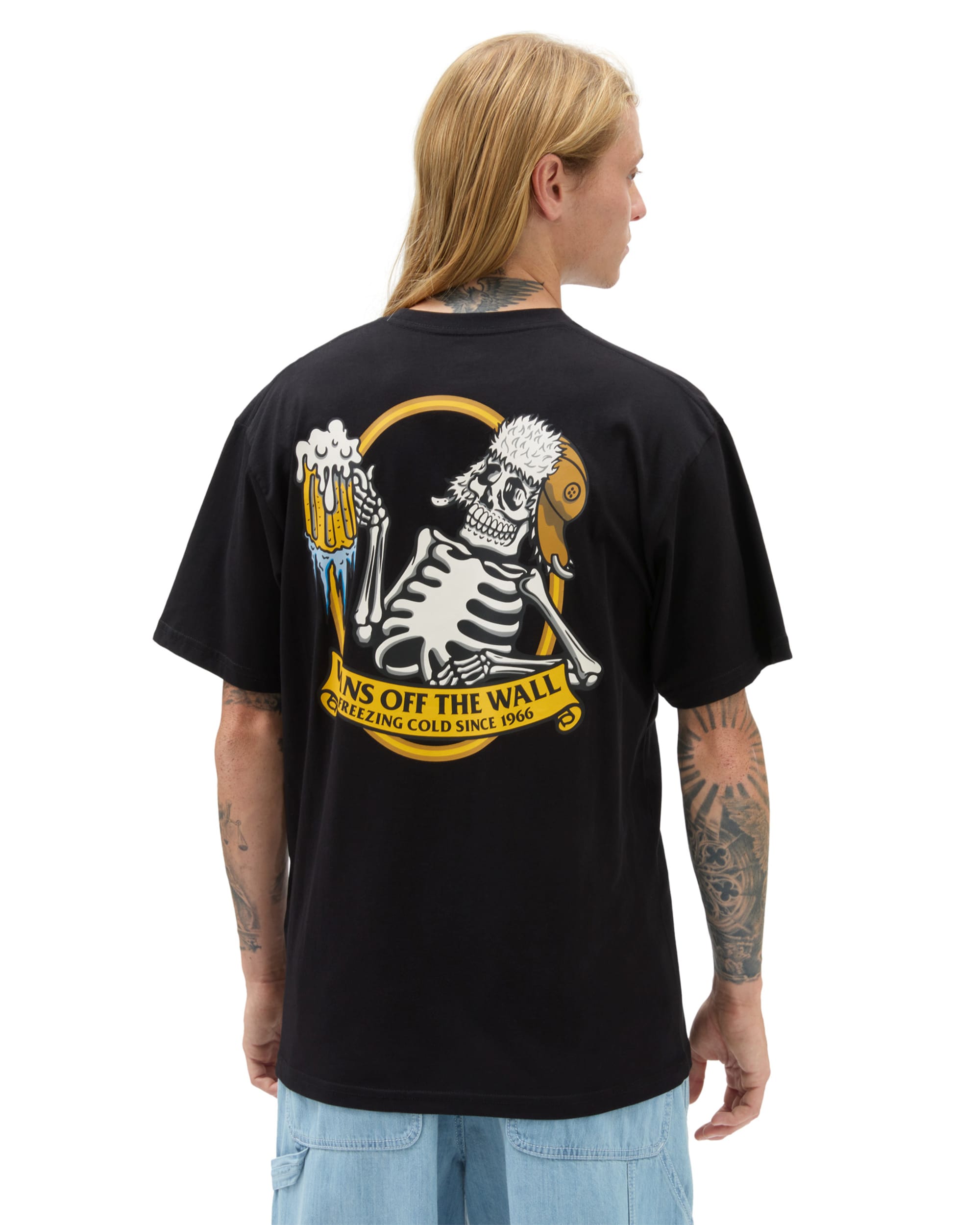 66 Below TShirt VANS Black HERO