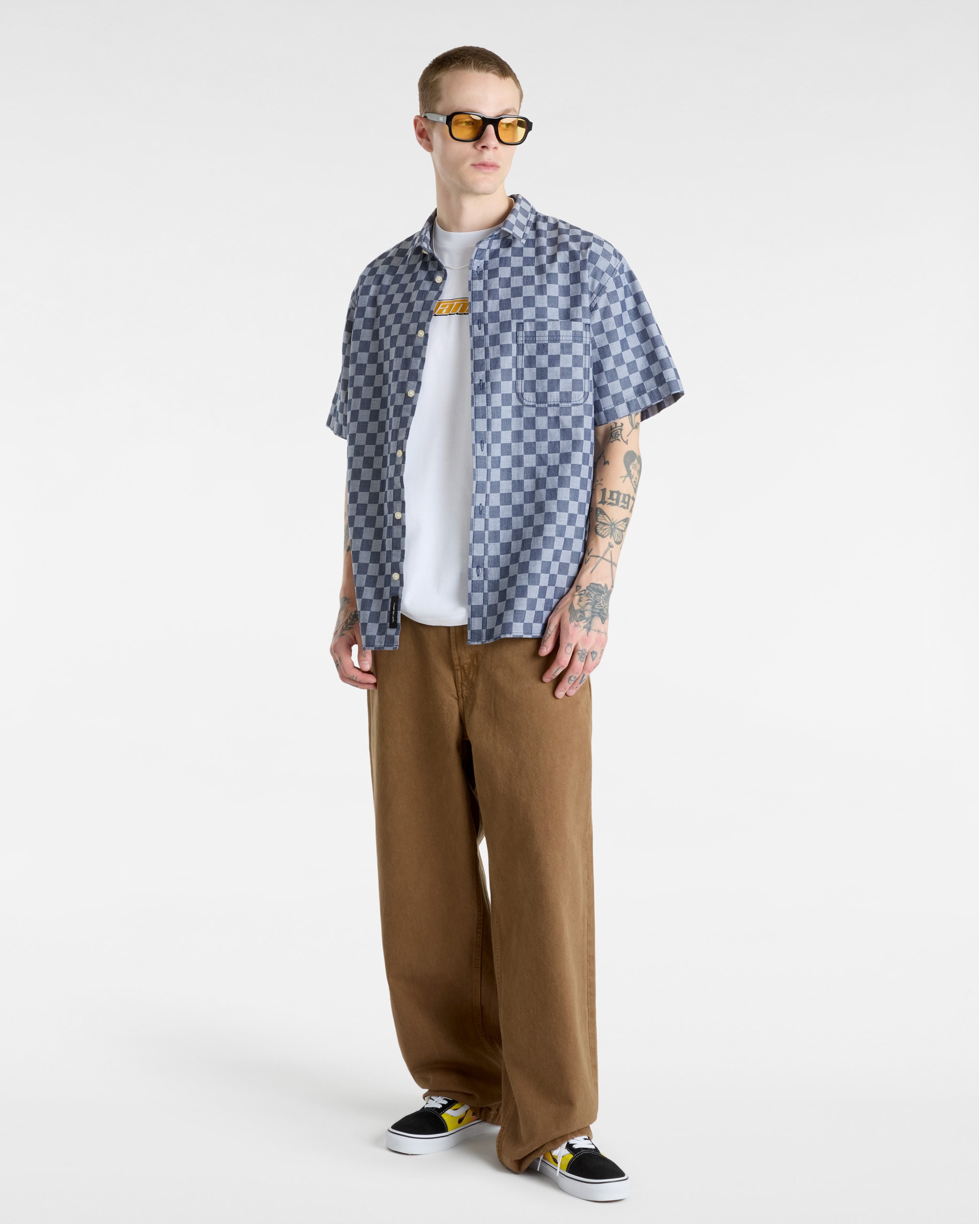 Retro V TShirt VANS White ALT4