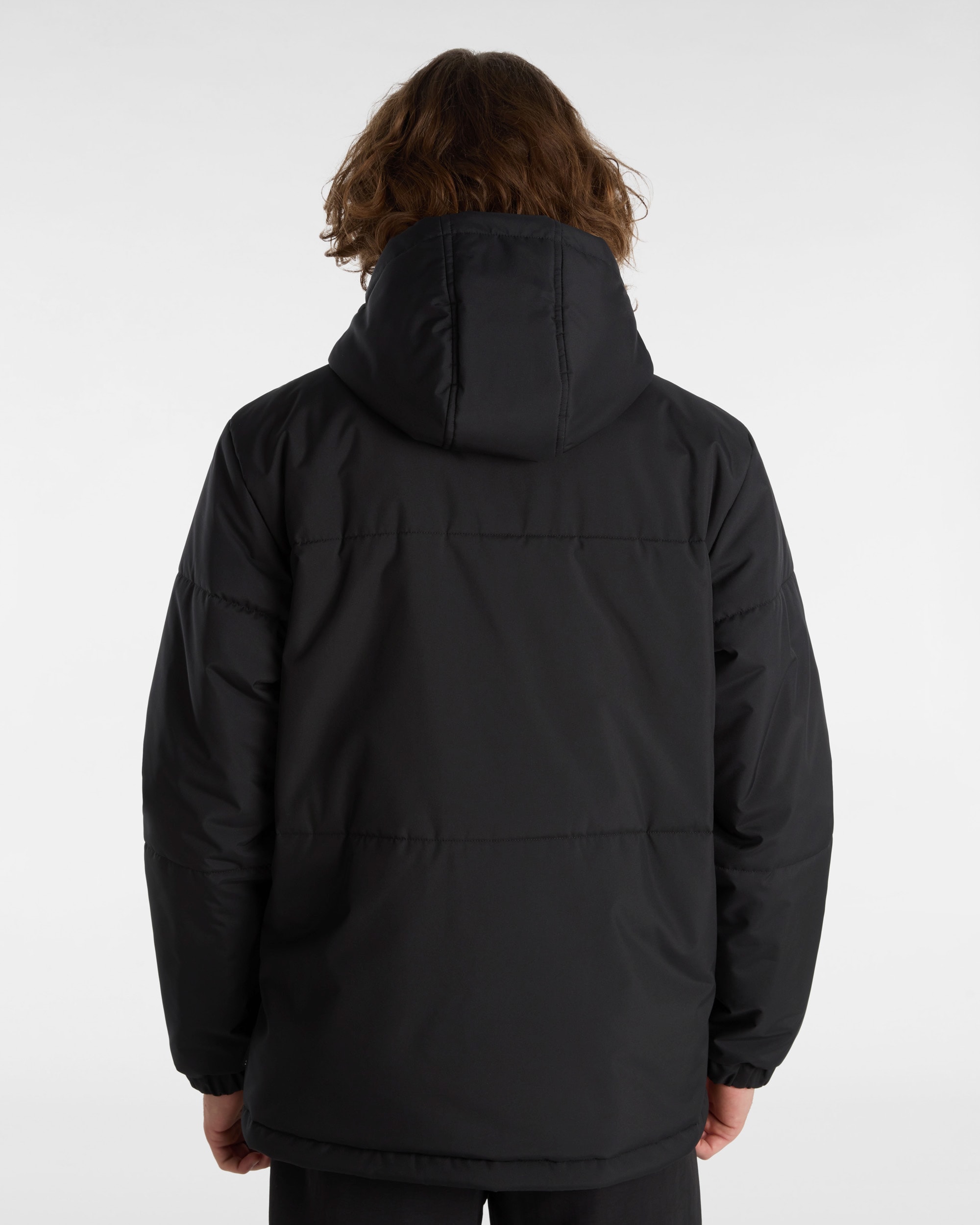 MTE Norris Hooded Puffer Jacke VANS Schwarz ALT3