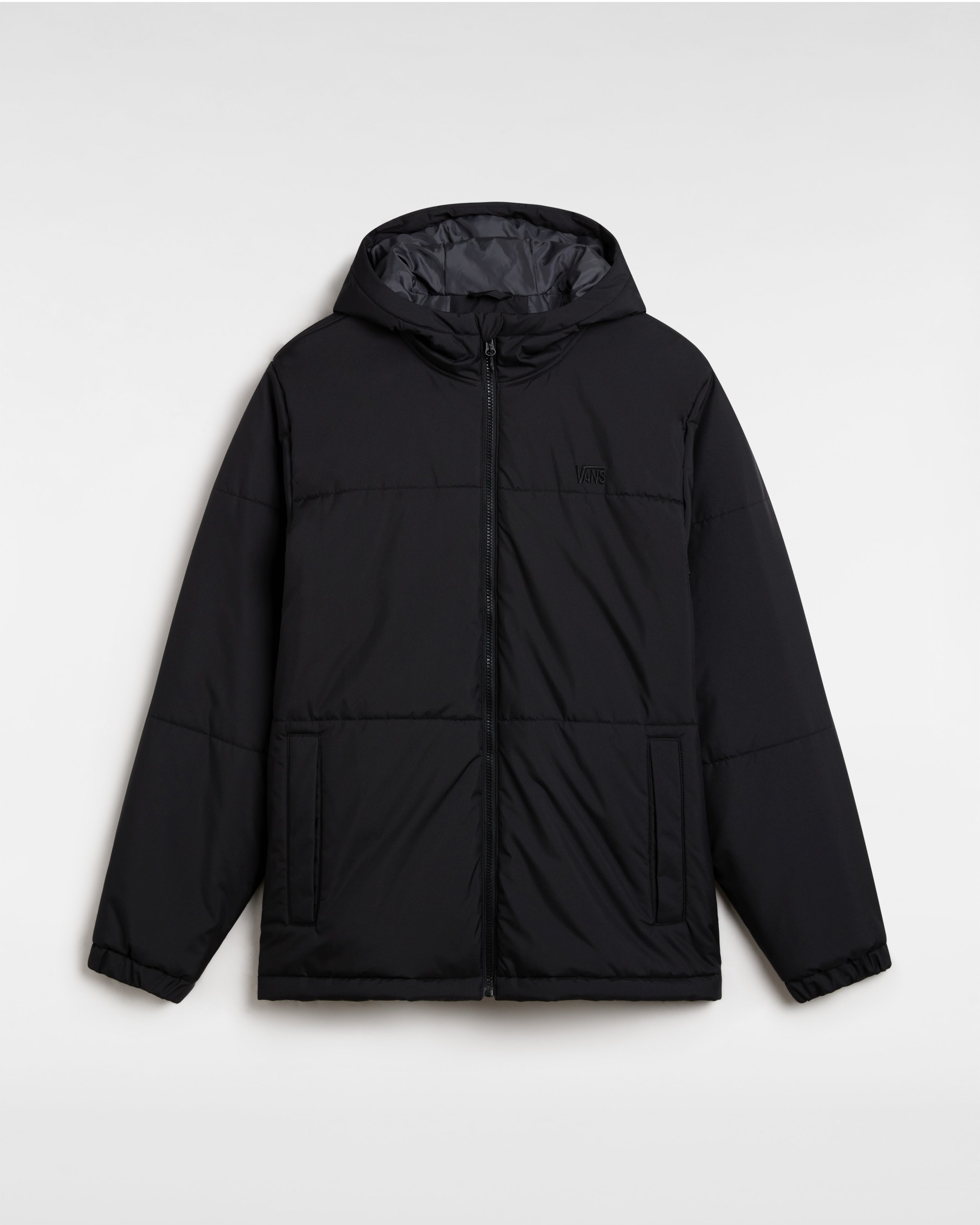 MTE Norris Hooded Puffer Jacke VANS Schwarz HERO