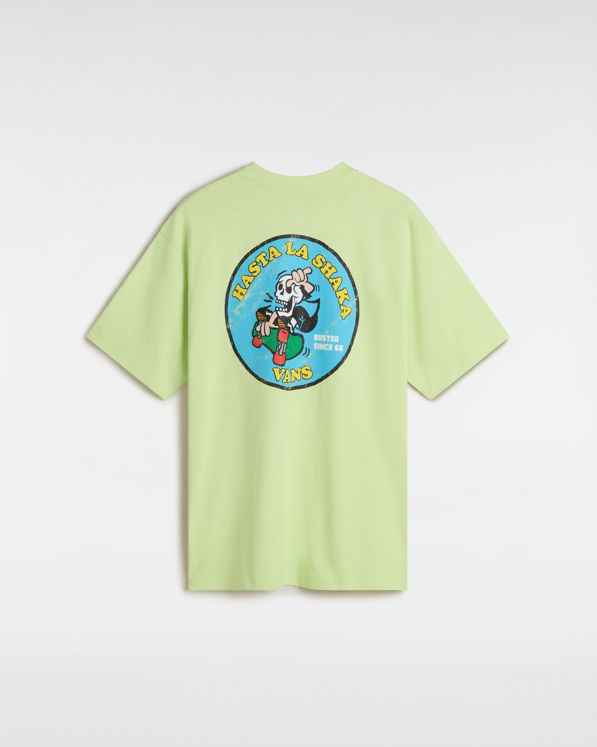 Tshirt Skull La Shaka VANS Vert ALT1