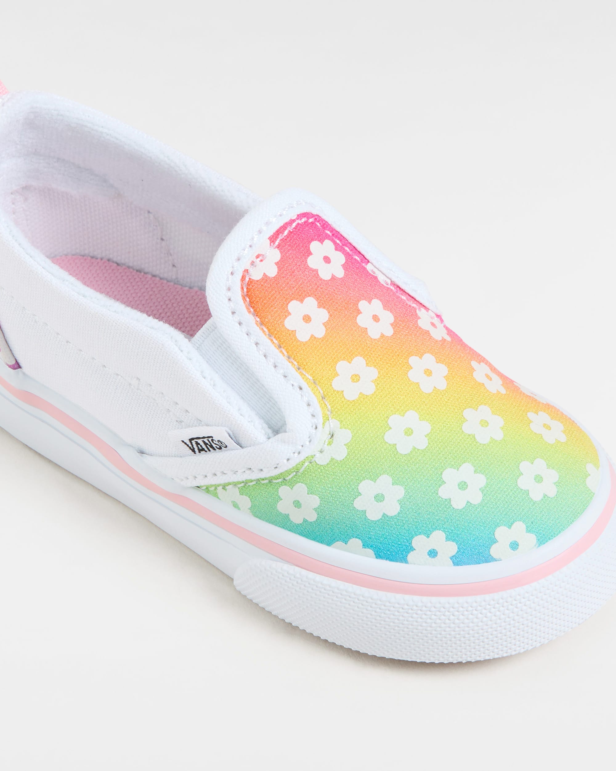 Chaussures SlipOn Flower Bb 14 ans VANS Blanc ALT3