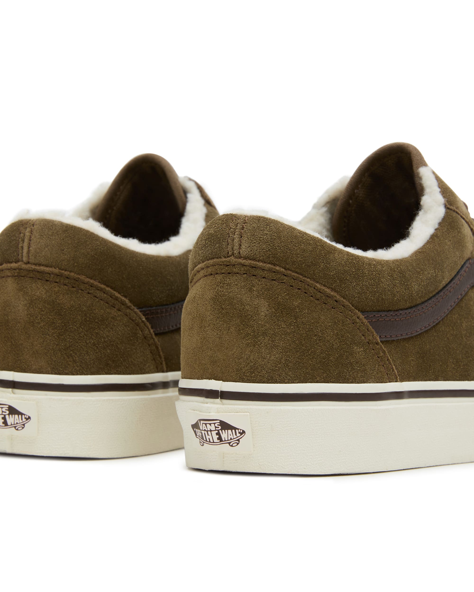 Old Skool Sherpa Shoes VANS Brown ALT6