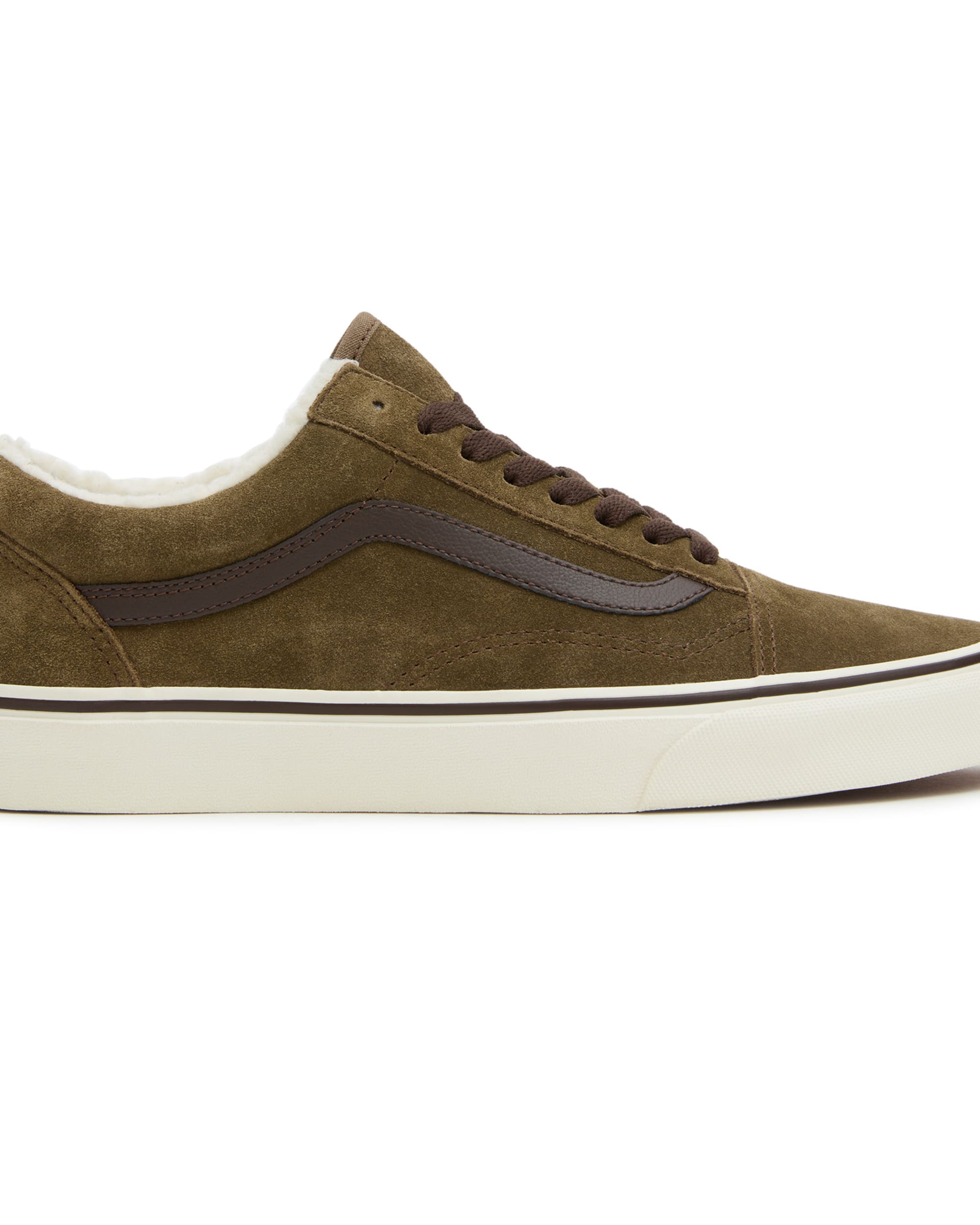 Old Skool Sherpa Shoes VANS Brown ALT3