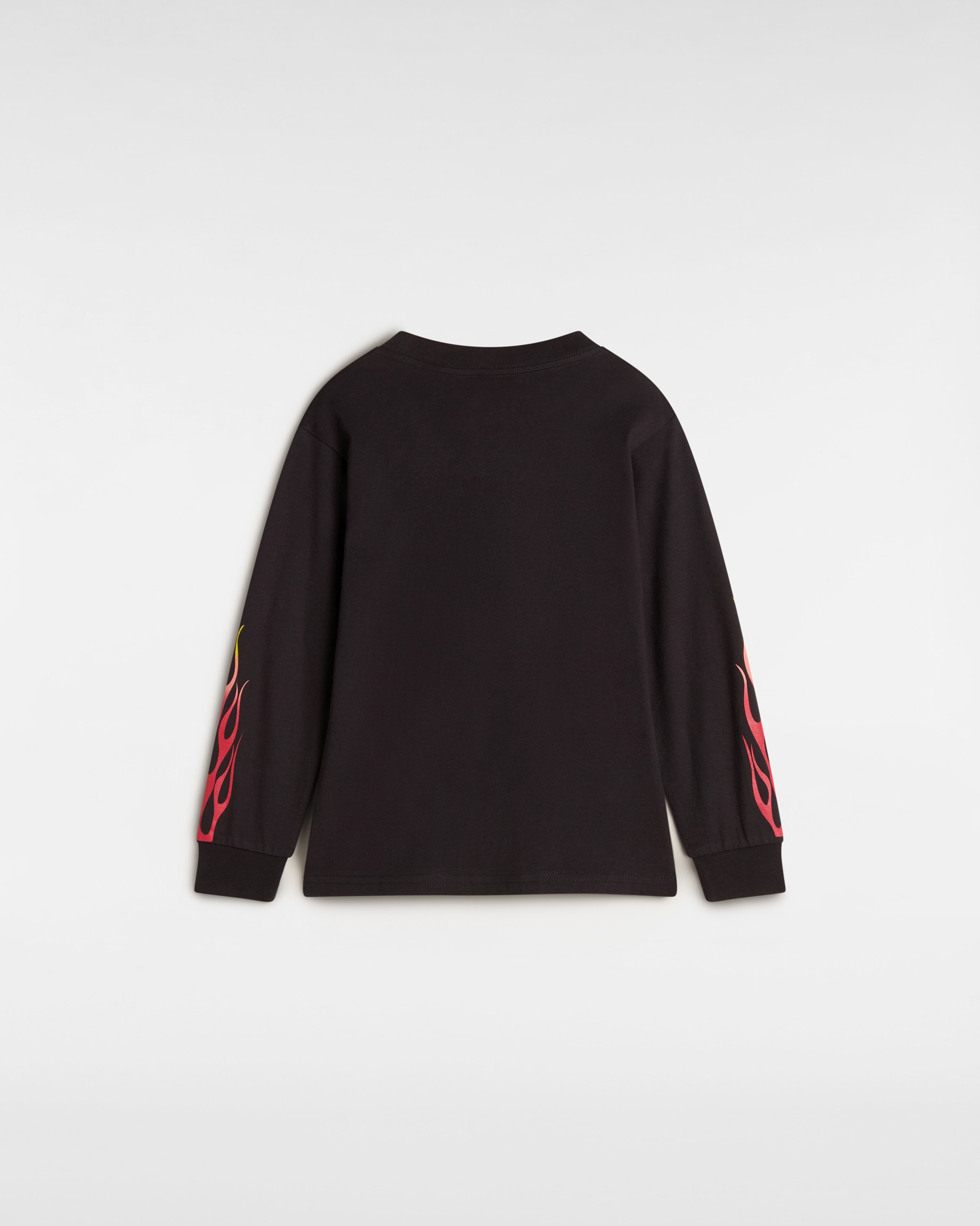 Little Kids Flame Thrower Long Sleeve TShirt 28 Years VANS Black ALT1