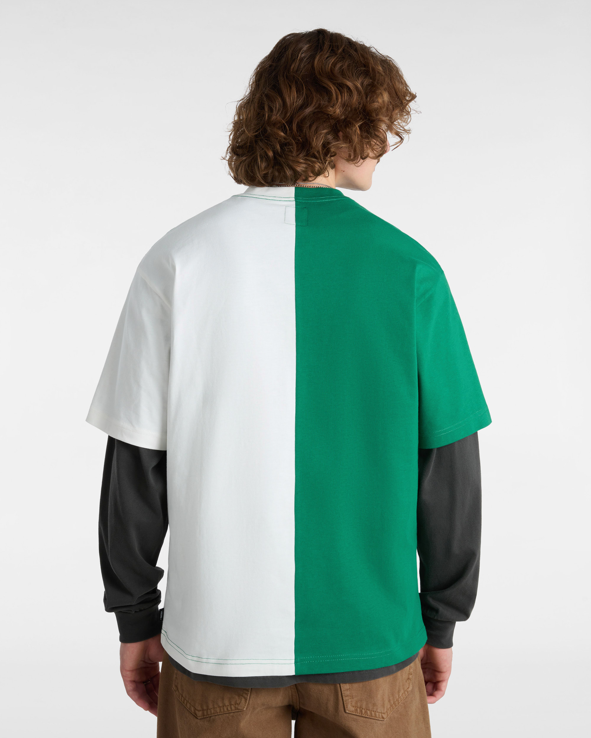 Logo Vintage Colorblock TShirt VANS Wei ALT3