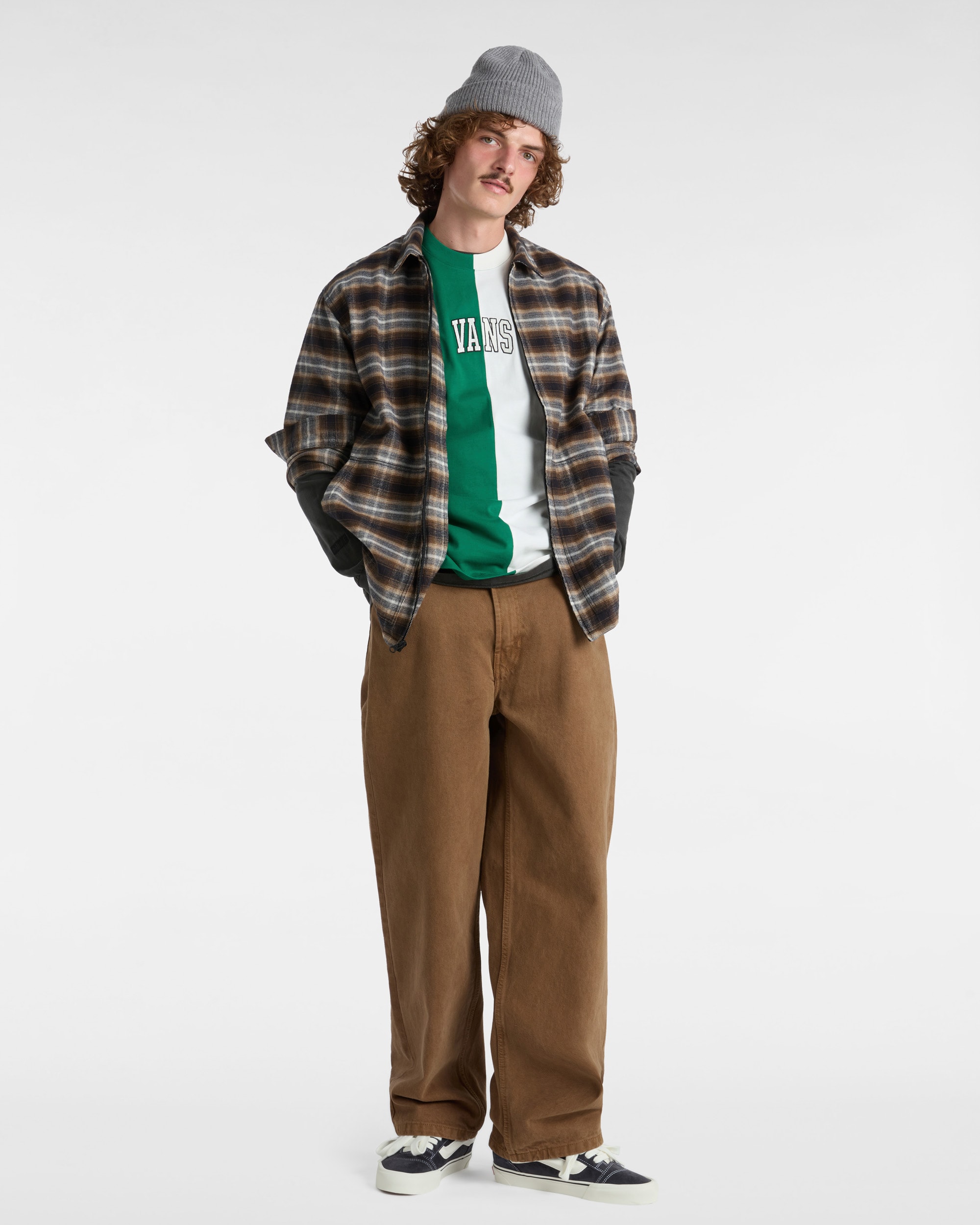 Logo Vintage Colorblock TShirt VANS Wei ALT4